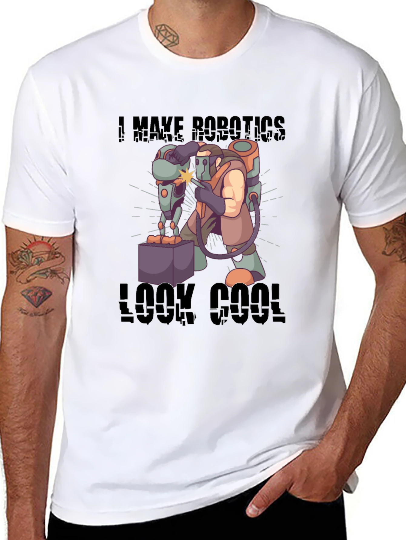 I Make Robotics Look Cool T-Shirt