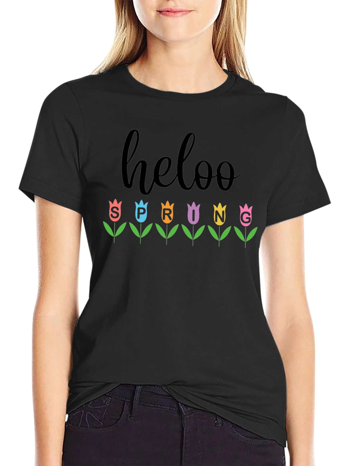 Hello Spring Graphic Tee