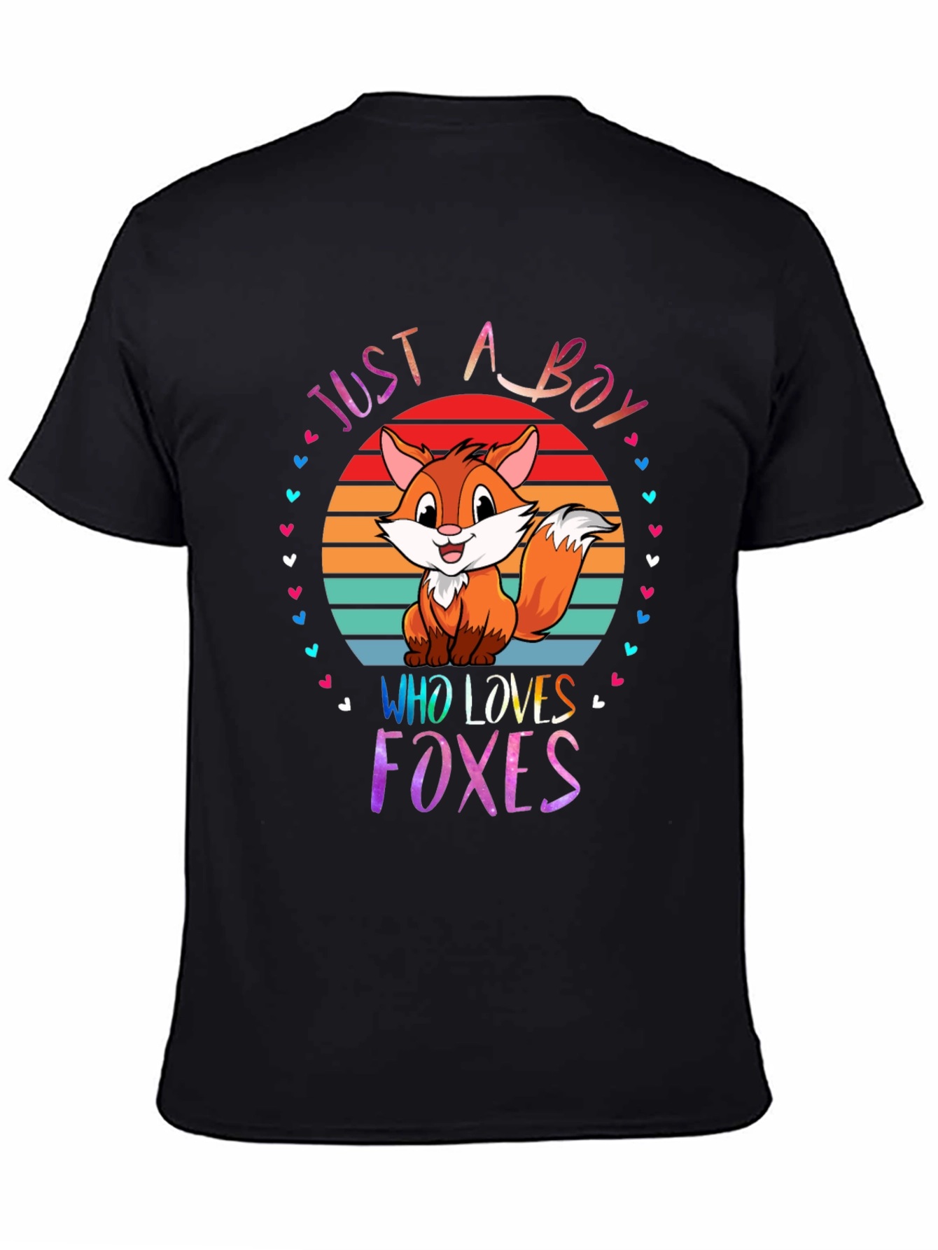 Just A Boy Who Loves Foxes T-Shirt