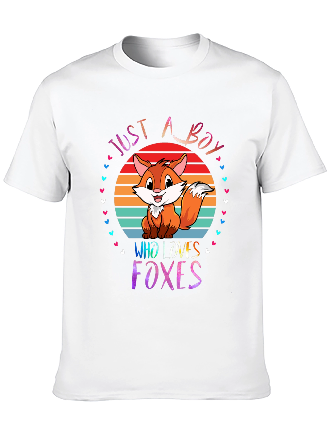 Just A Boy Who Loves Foxes T-Shirt