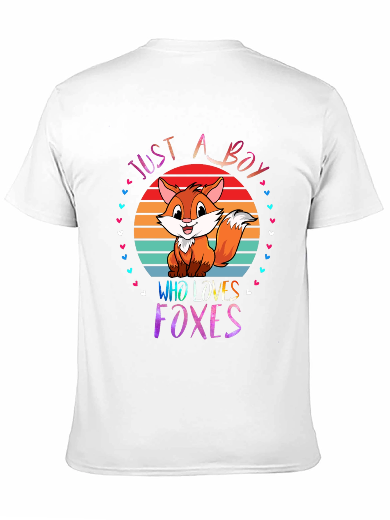 Just A Boy Who Loves Foxes T-Shirt