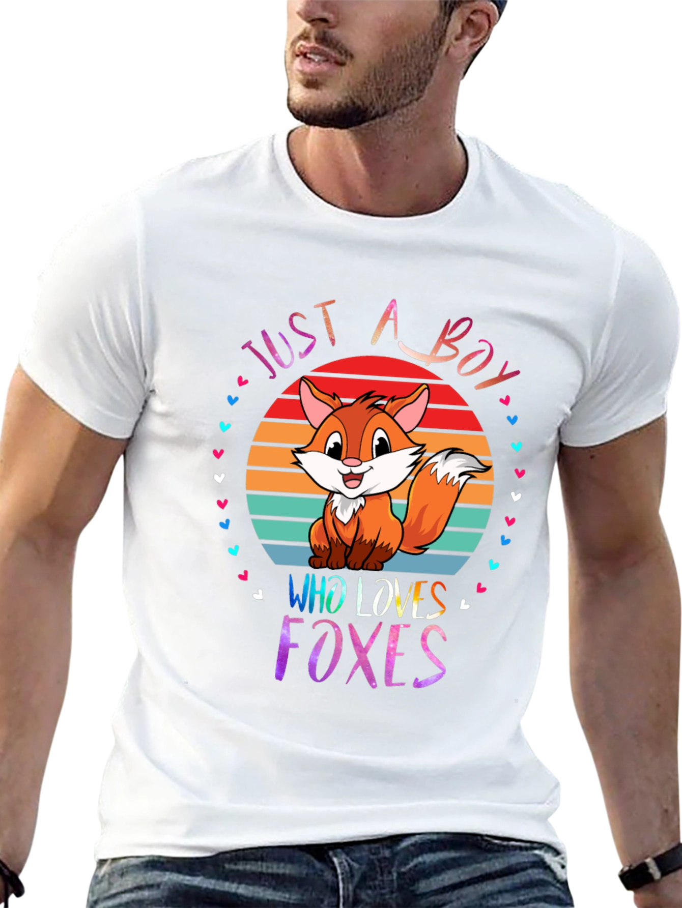 Just A Boy Who Loves Foxes T-Shirt