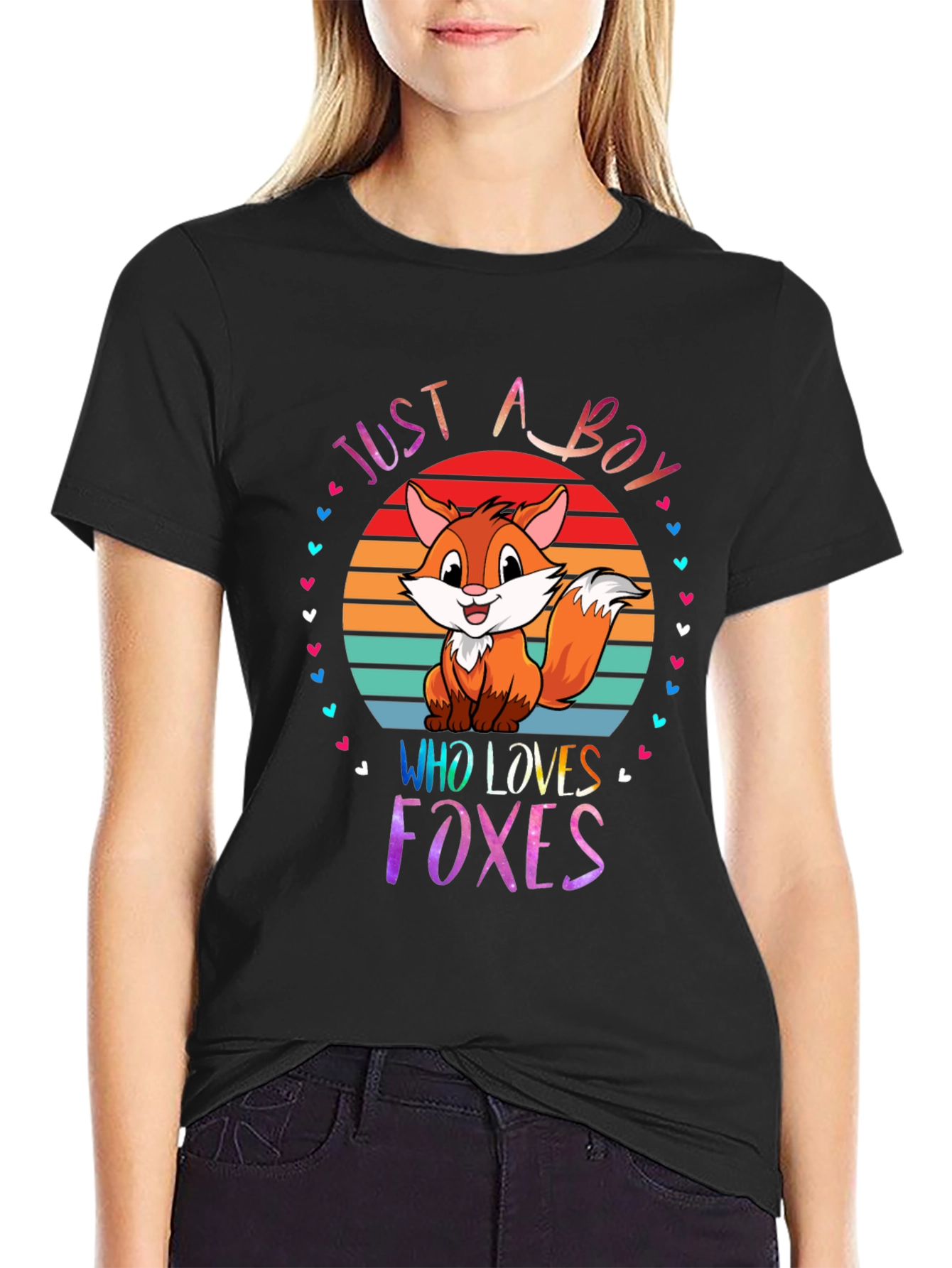 Just A Boy Who Loves Foxes T-Shirt