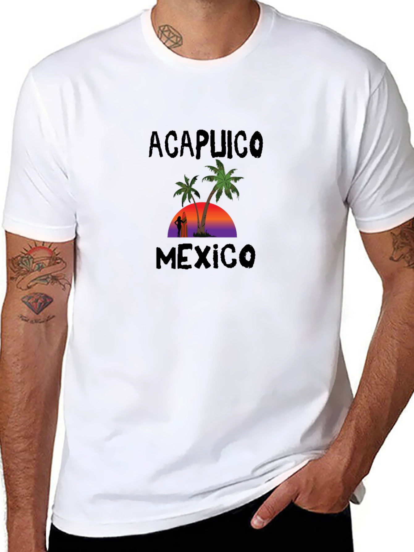 Acapulco Mexico Graphic Tee