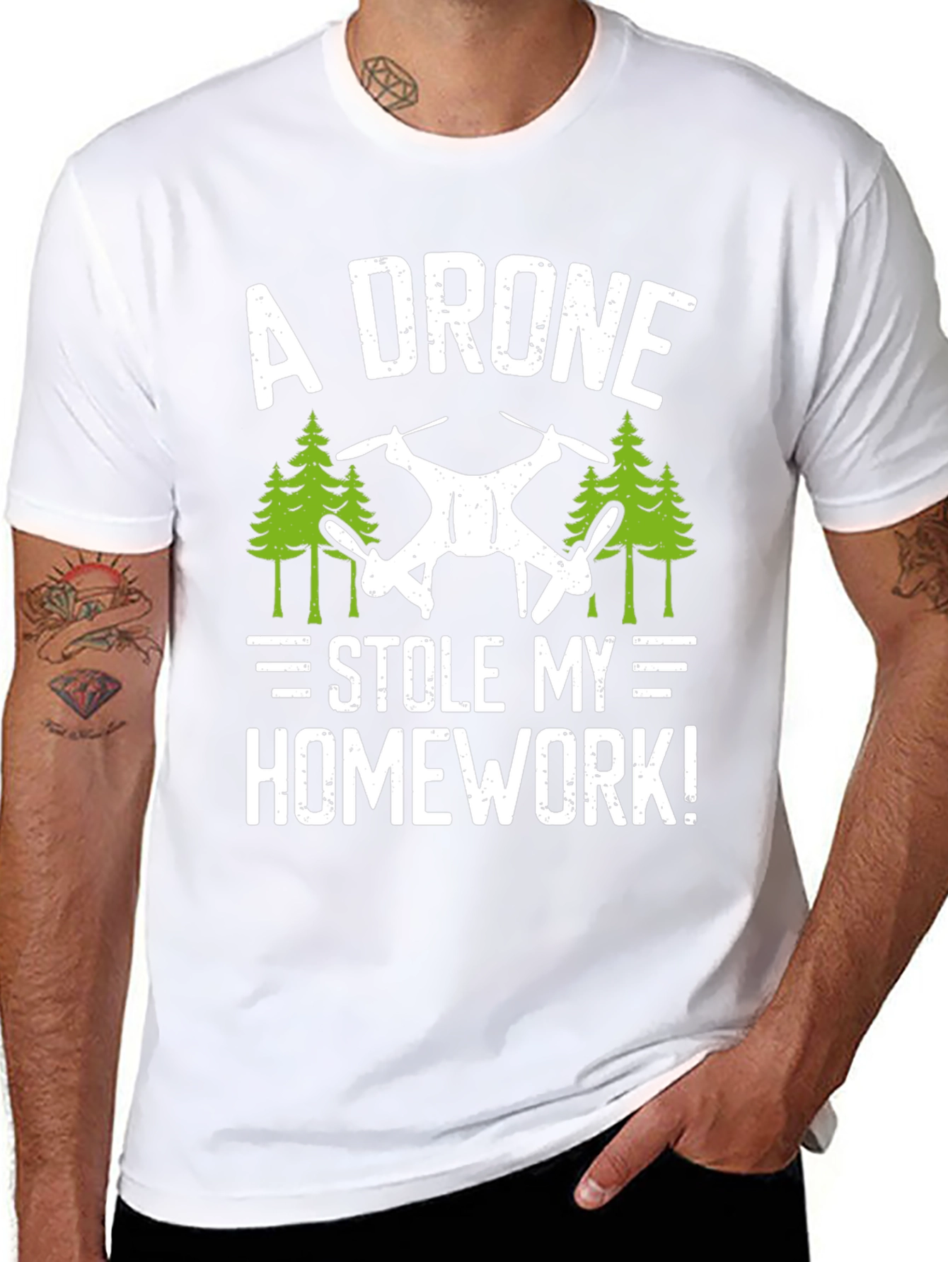 A Drone Stole My Homework! T-Shirt