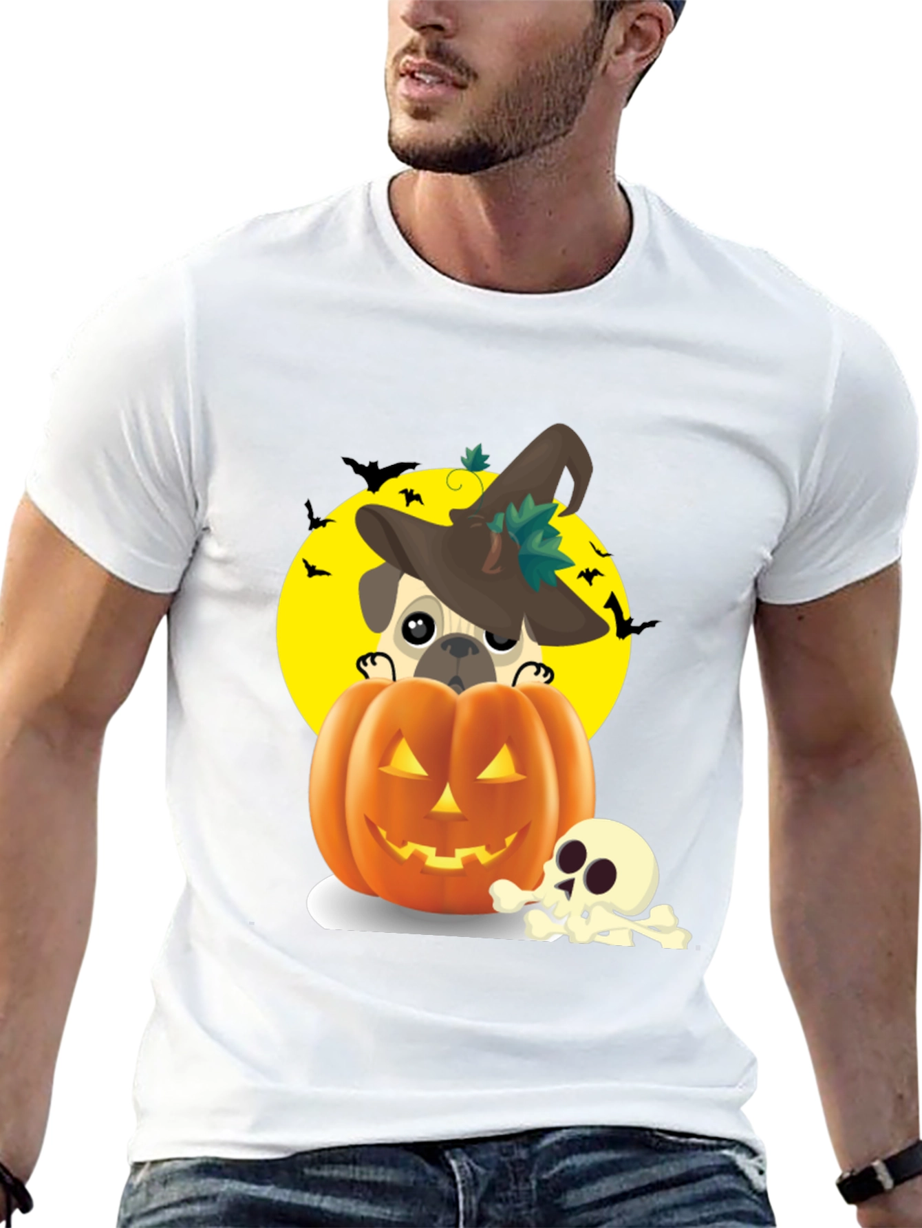 Halloween Pug T-Shirt