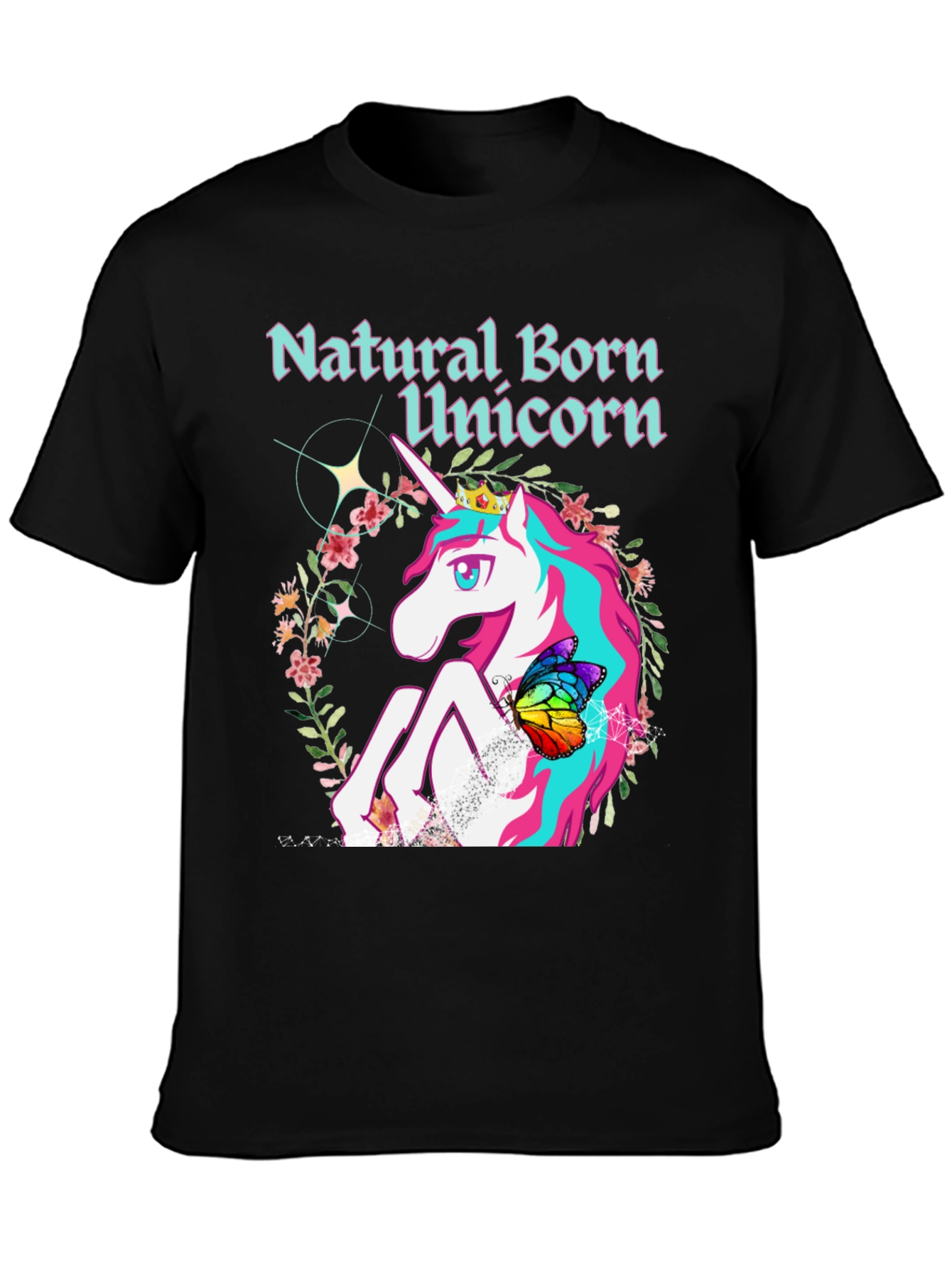 Natural Born Unicorn Graphic T-Shirt