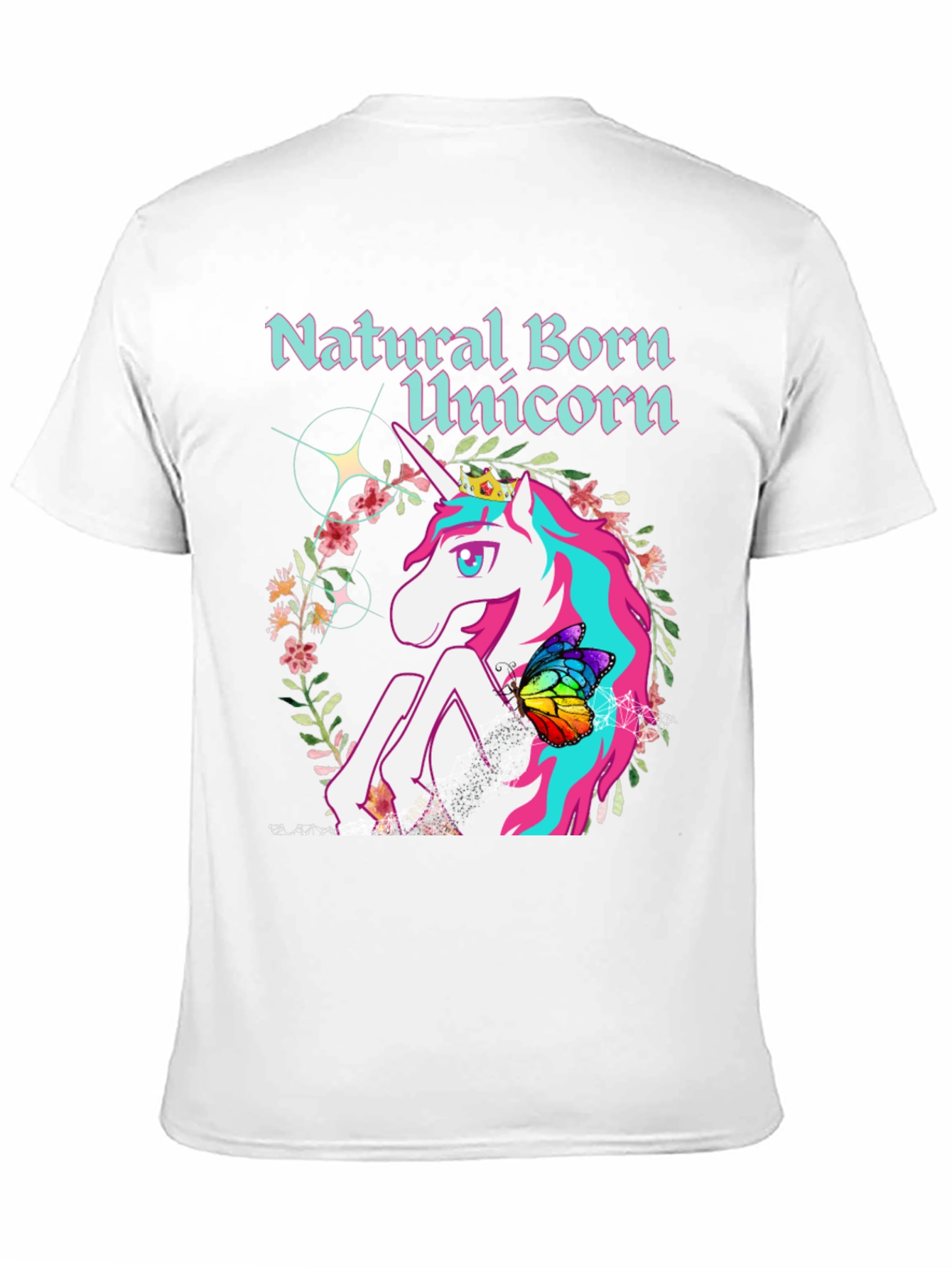 Natural Born Unicorn Graphic T-Shirt