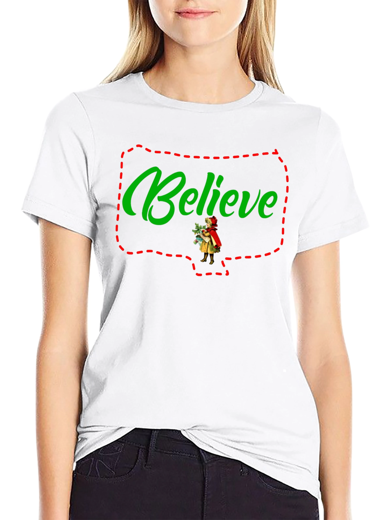 Believe Christmas Holiday T-Shirt