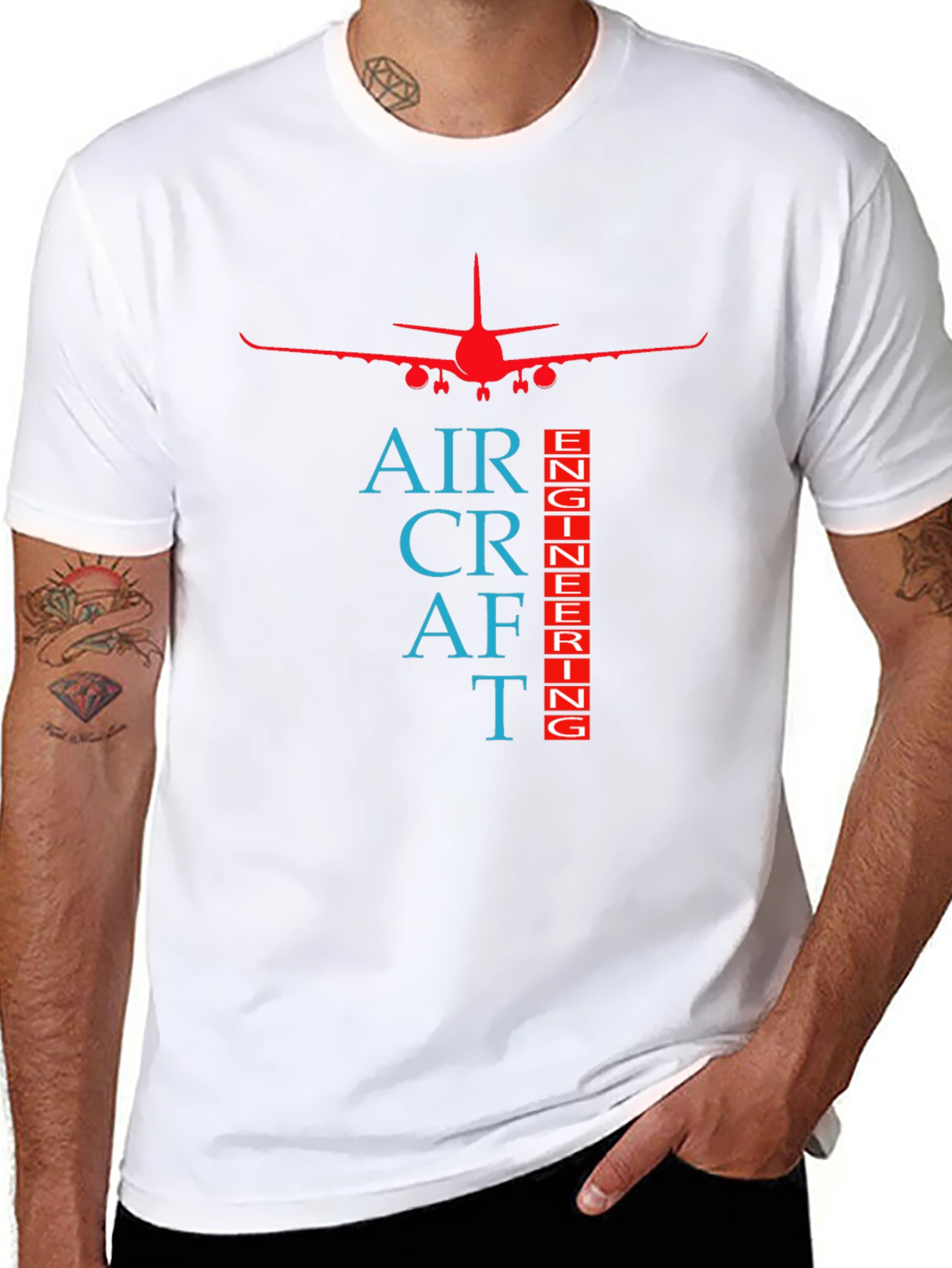 Aircraft Engineering Graphic T-Shirt