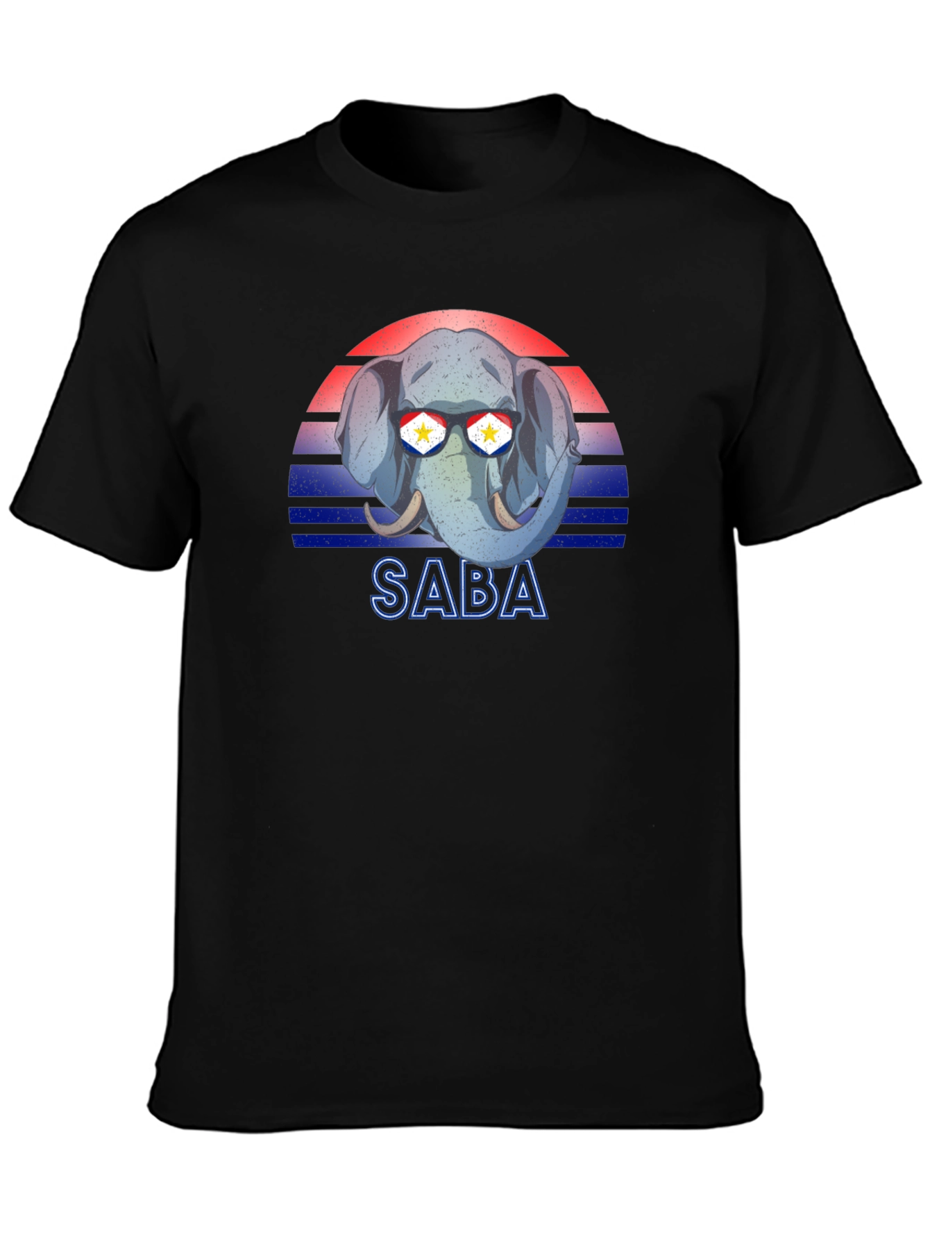 SABA Elephant Sunglasses T-Shirt