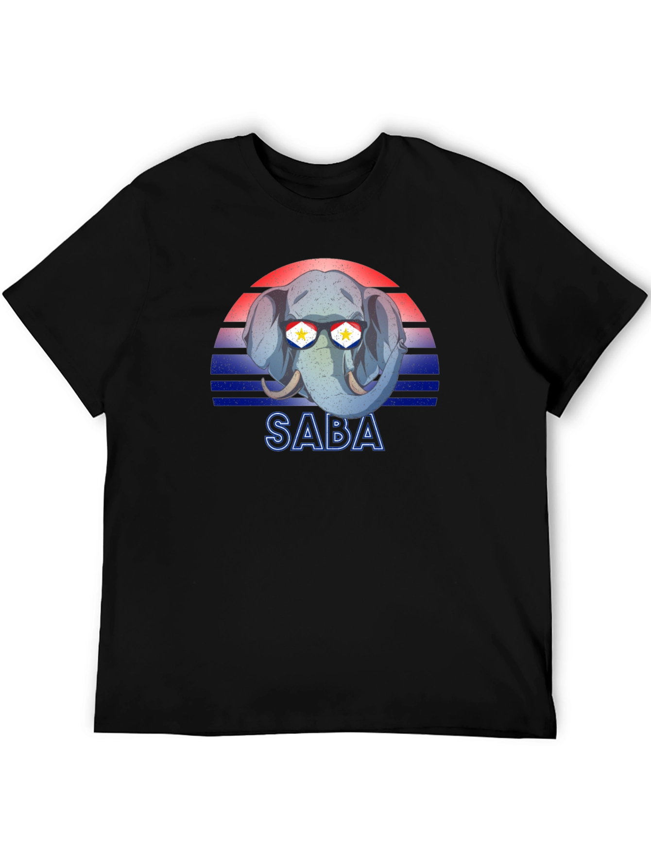 SABA Elephant Sunglasses T-Shirt