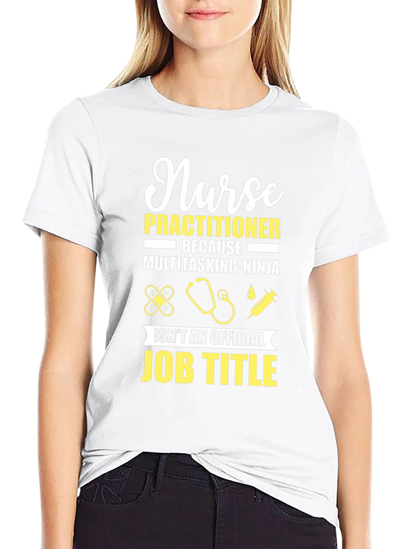 Nurse Practitioner Funny Job Title T-Shirt