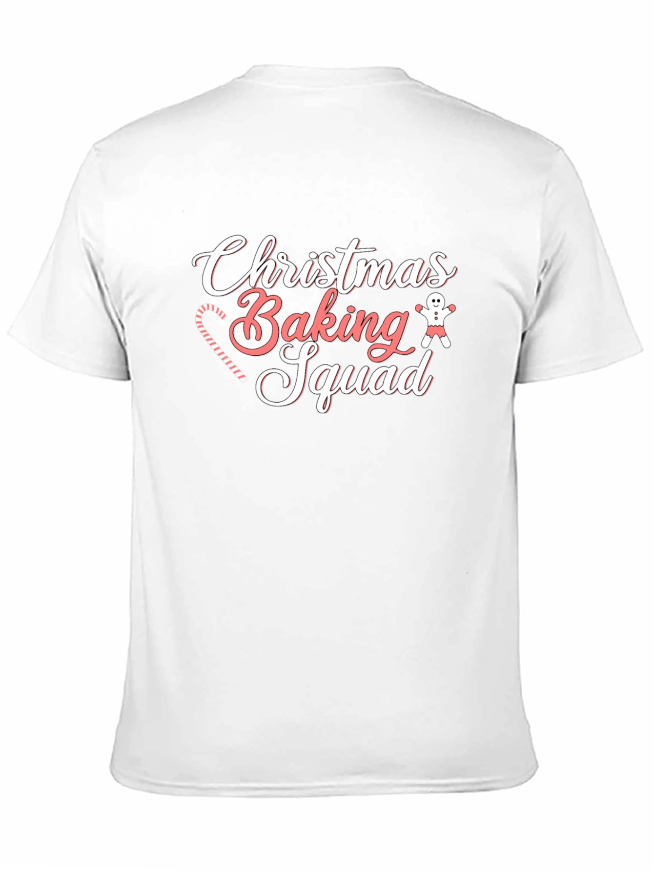 Christmas Baking Squad Black T-Shirt