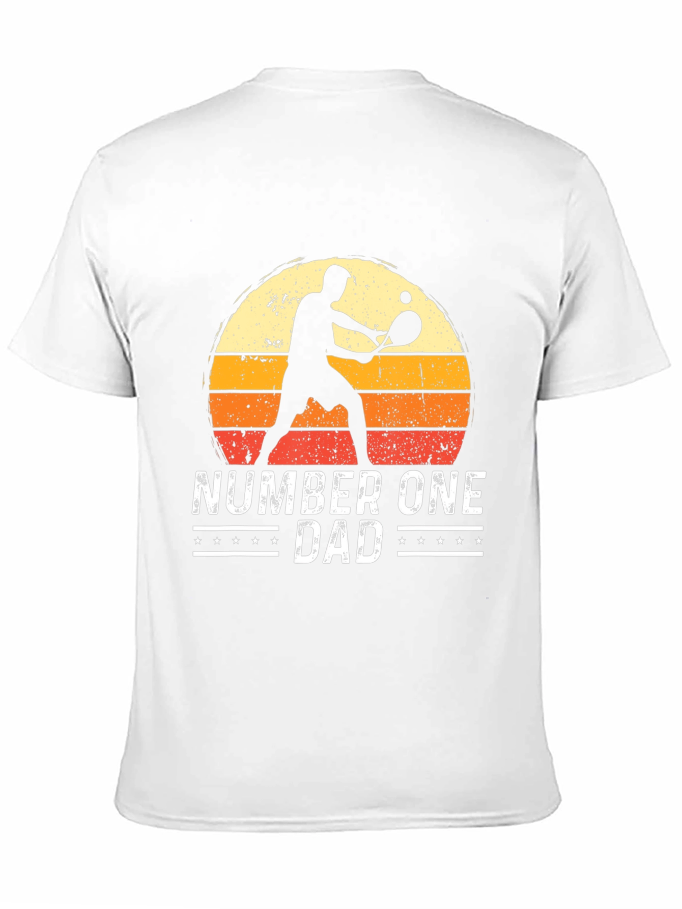 Number One Dad Tennis Graphic Tee