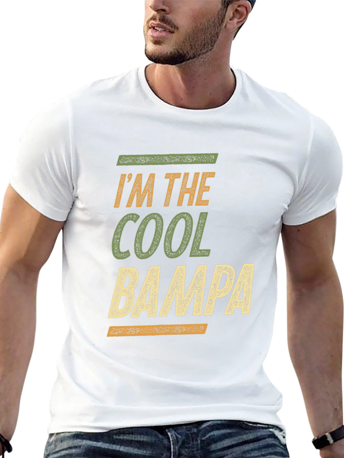 Cool Bampa T-Shirt - Fun Grandpa Tee