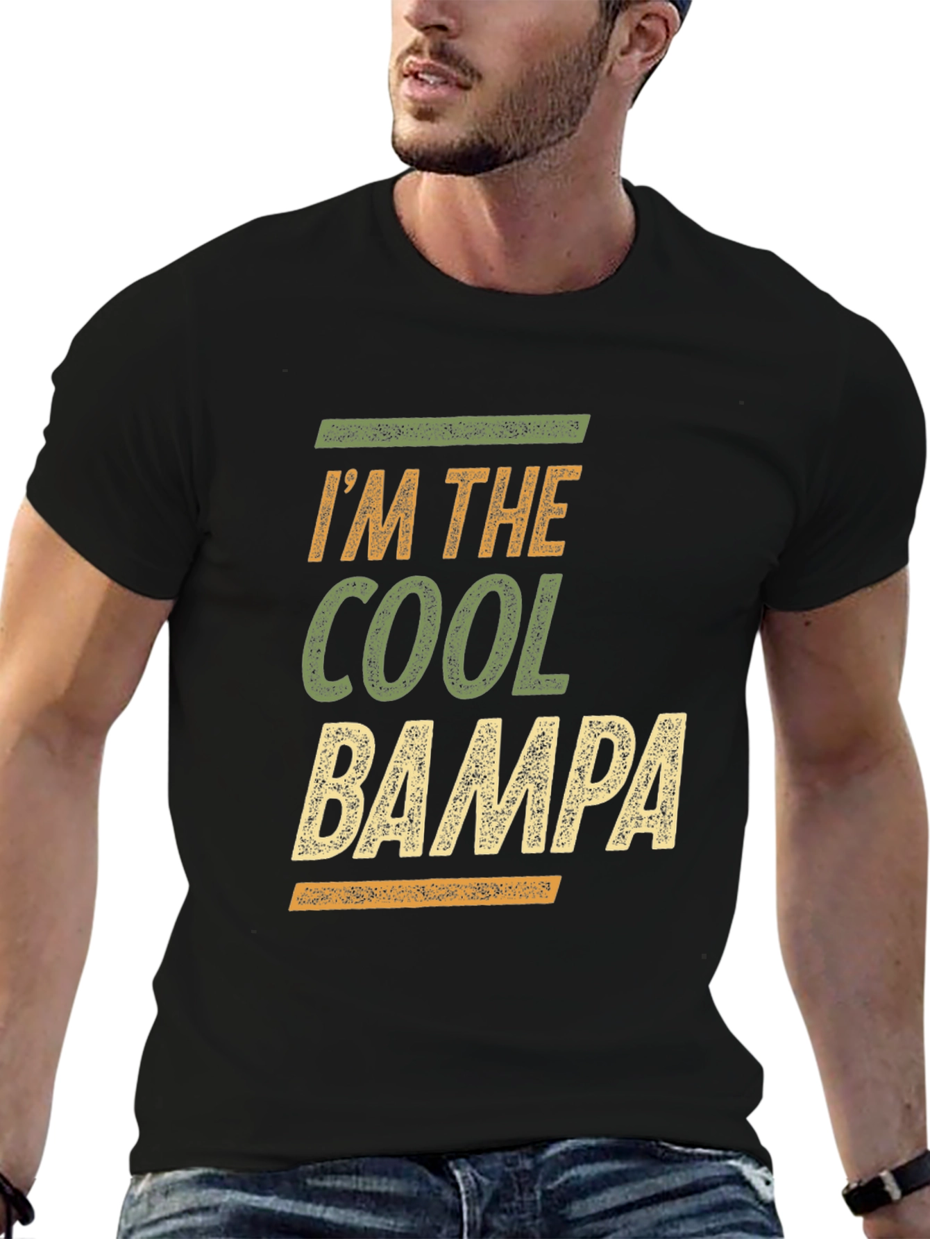 Cool Bampa T-Shirt - Fun Grandpa Tee