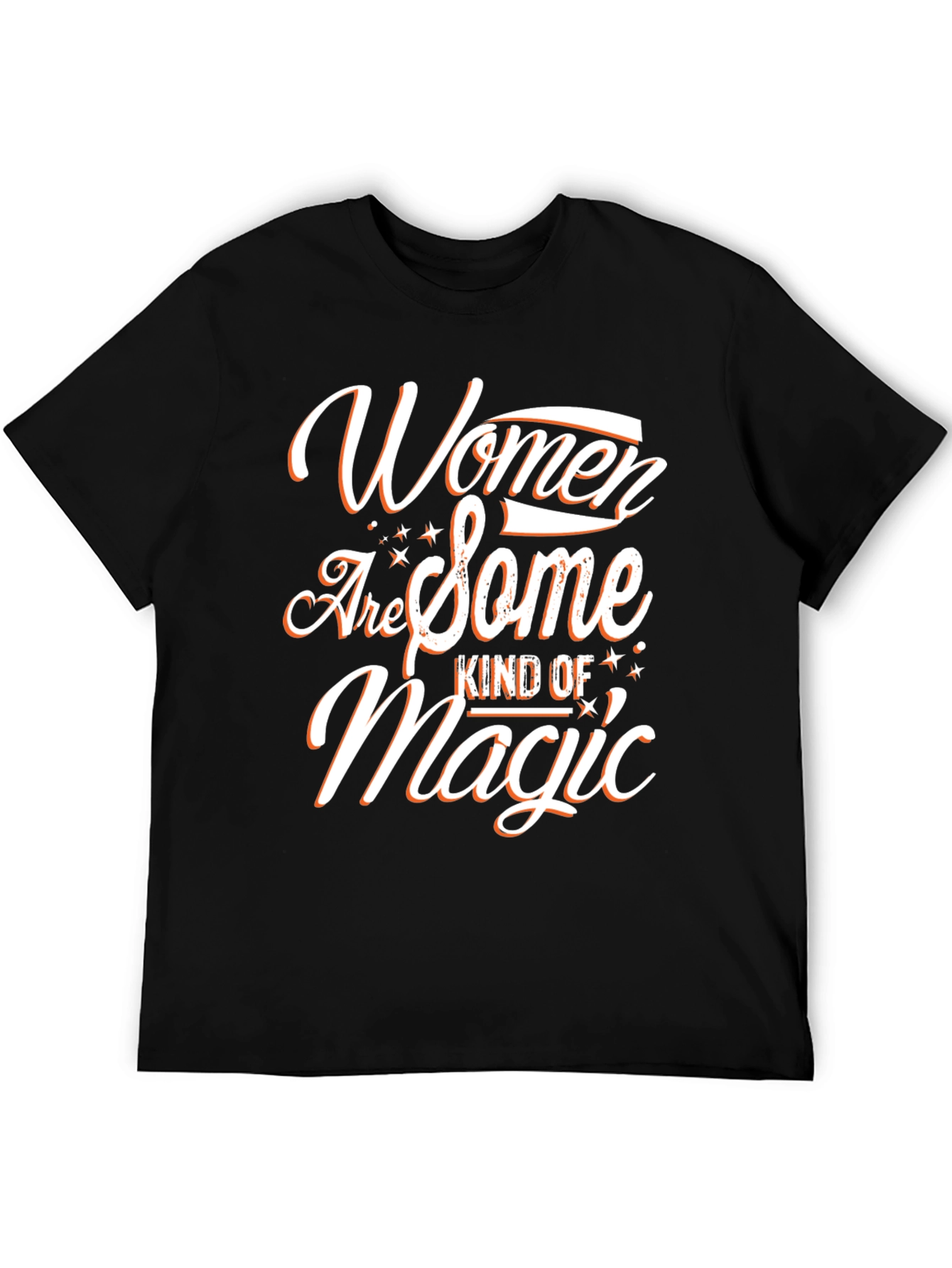 Women Are Magic Black Graphic Tee