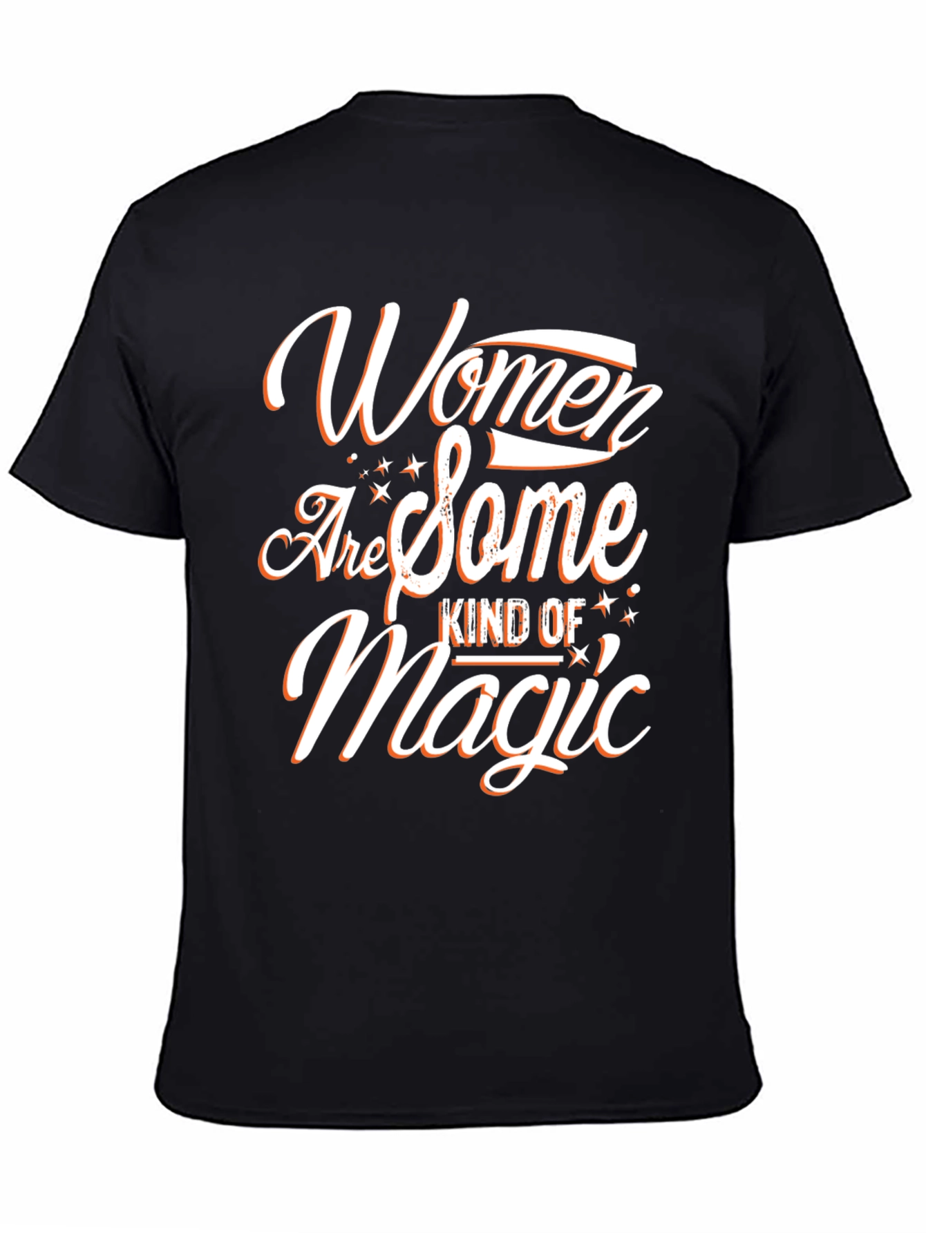 Women Are Magic Black Graphic Tee