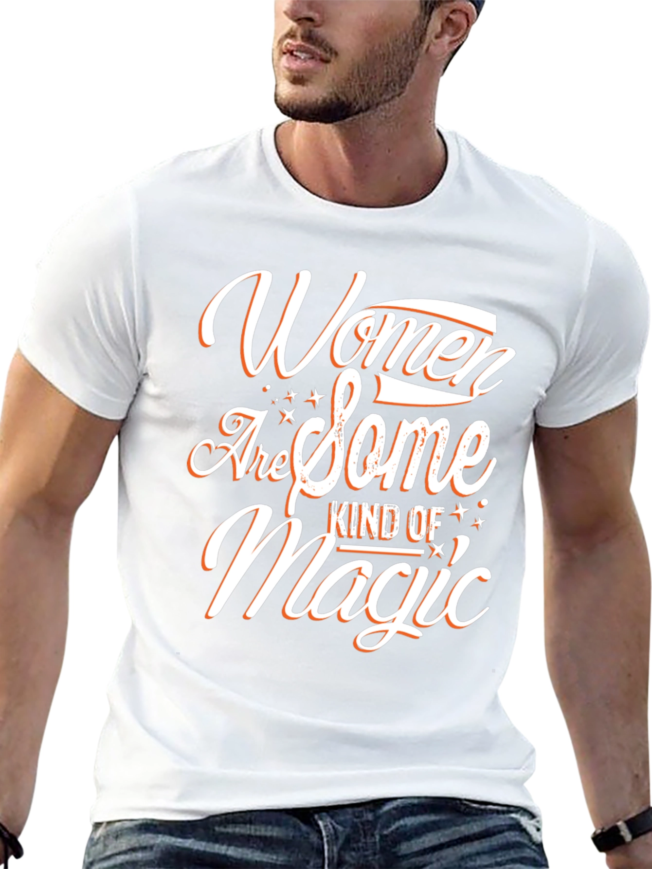 Women Are Magic Black Graphic Tee