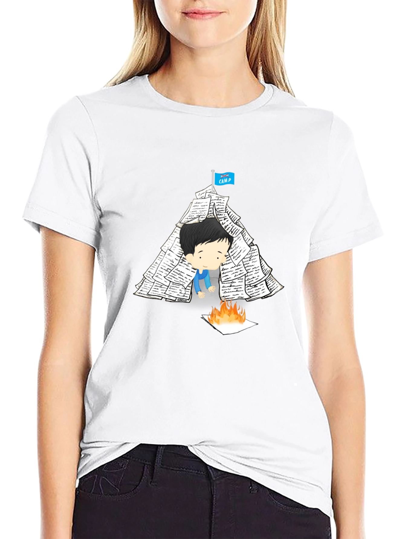 Campfire T-Shirt - Cozy and Unique Graphic Tee