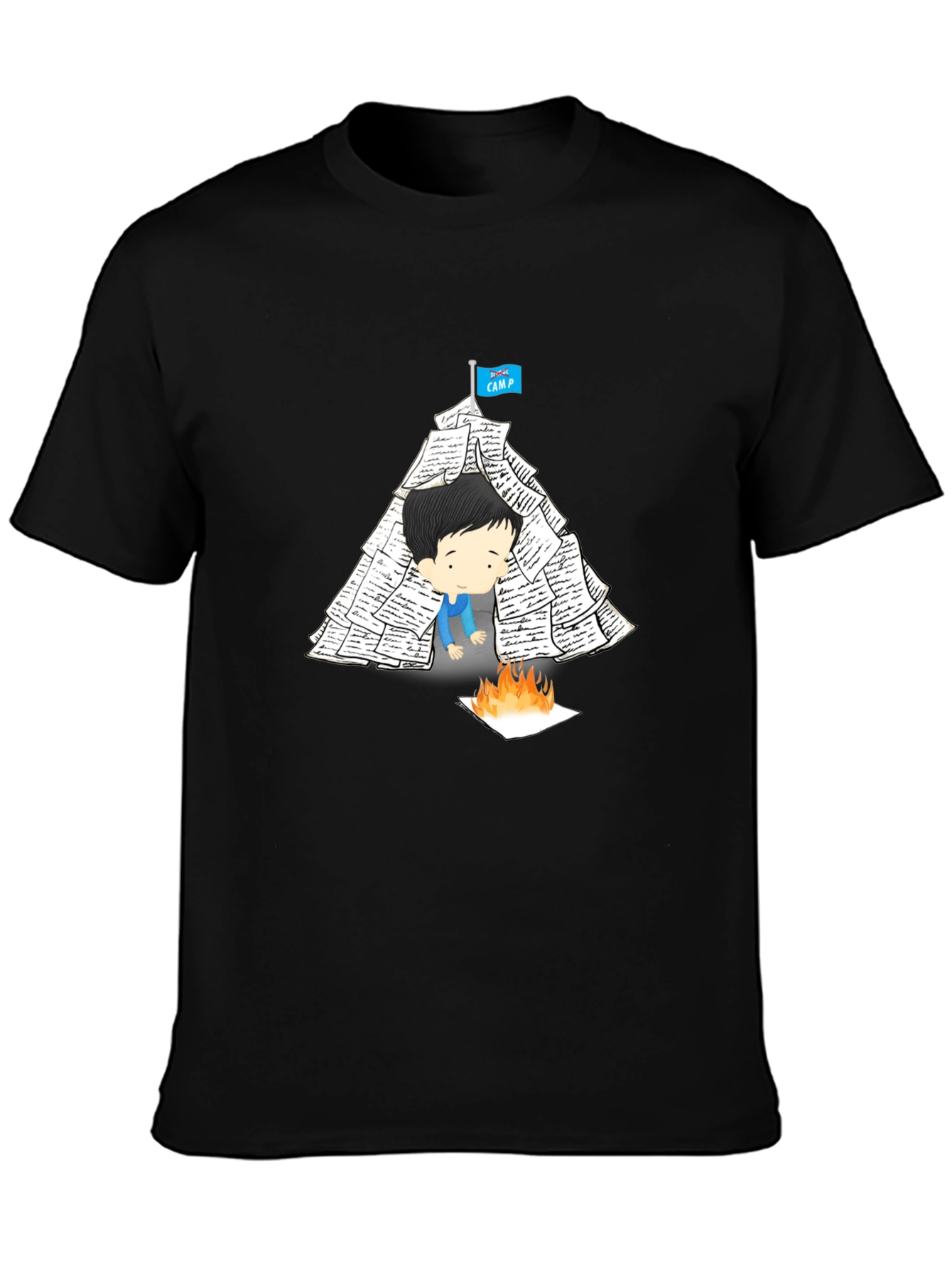 Campfire T-Shirt - Cozy and Unique Graphic Tee