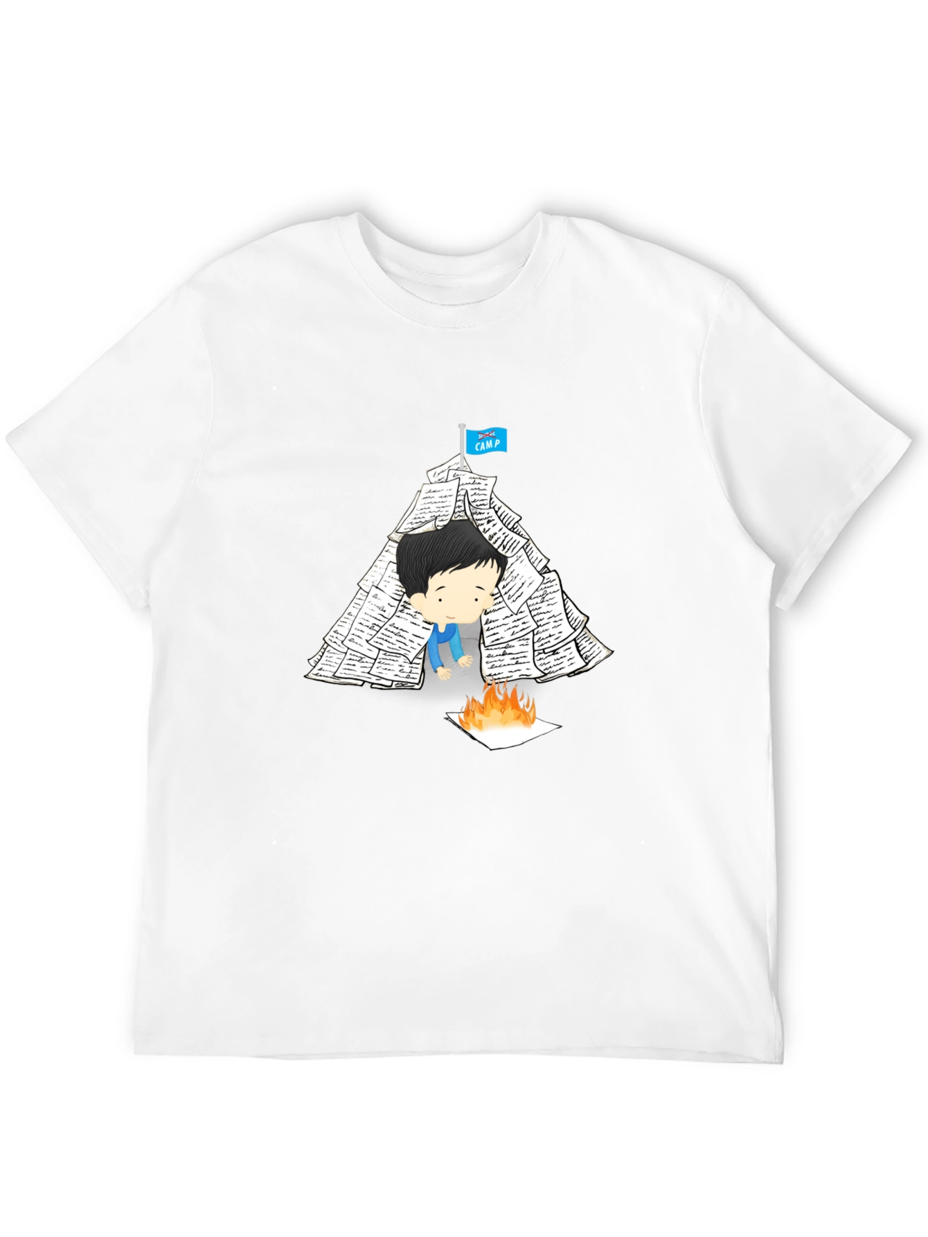 Campfire T-Shirt - Cozy and Unique Graphic Tee