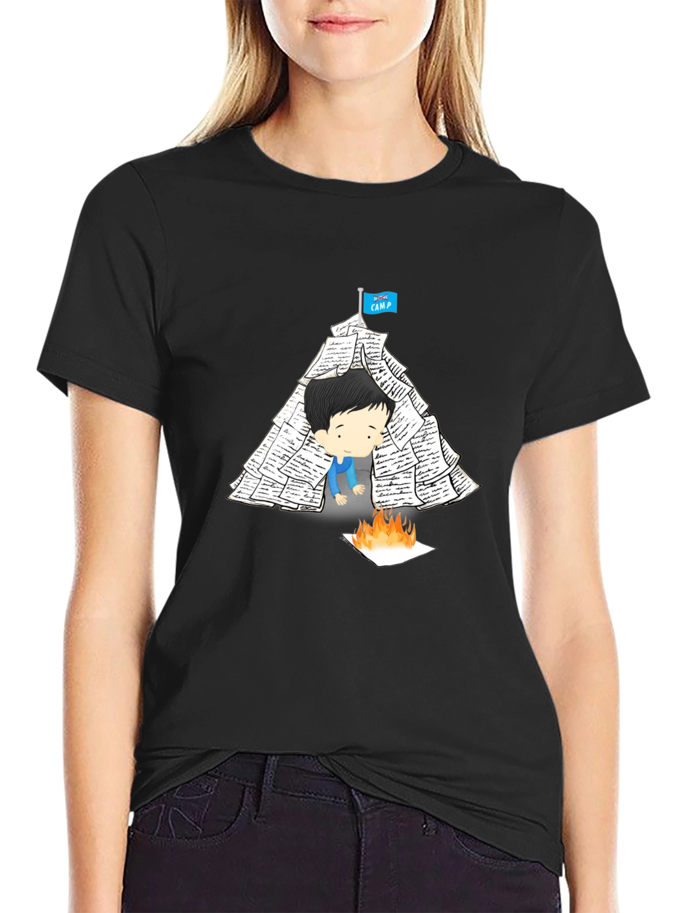 Campfire T-Shirt - Cozy and Unique Graphic Tee