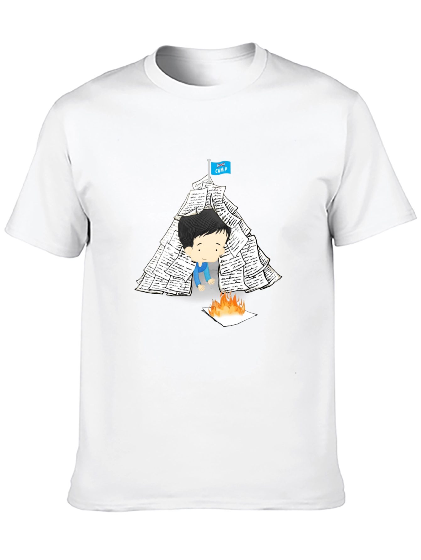 Campfire T-Shirt - Cozy and Unique Graphic Tee