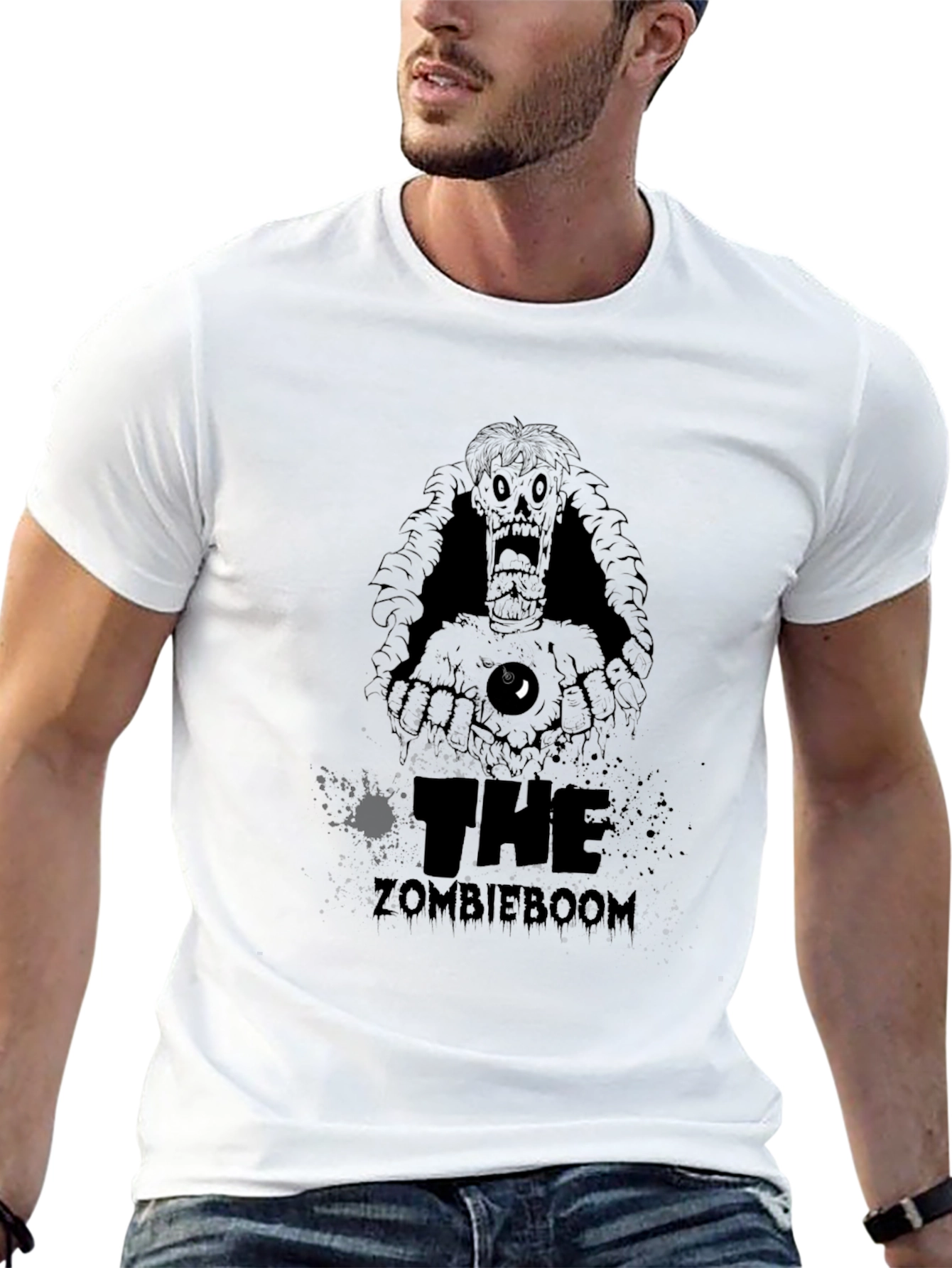 Zombieboom Black T-Shirt