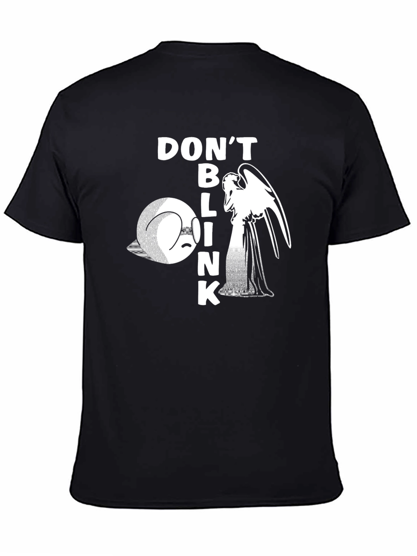 Dont Blink Graphic Tee - Black