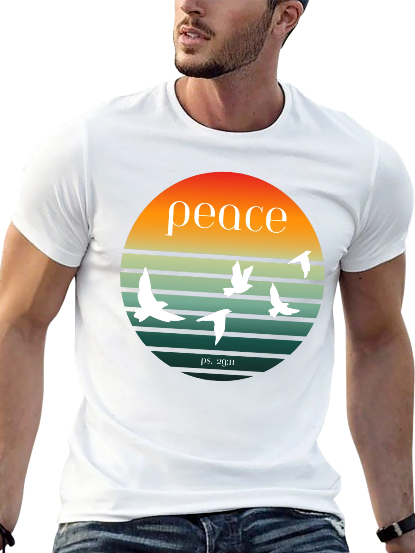 Peace Dove Graphic T-Shirt