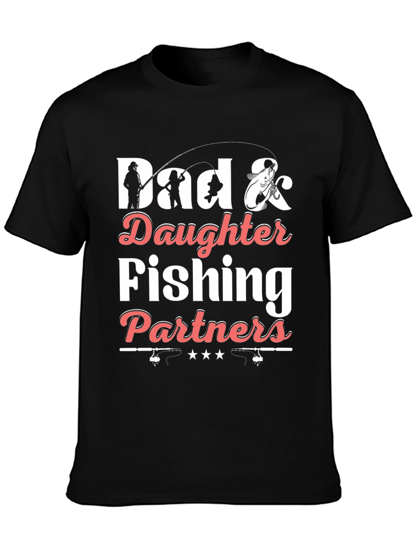 Dad & Daughter Fishing Partners T-Shirt