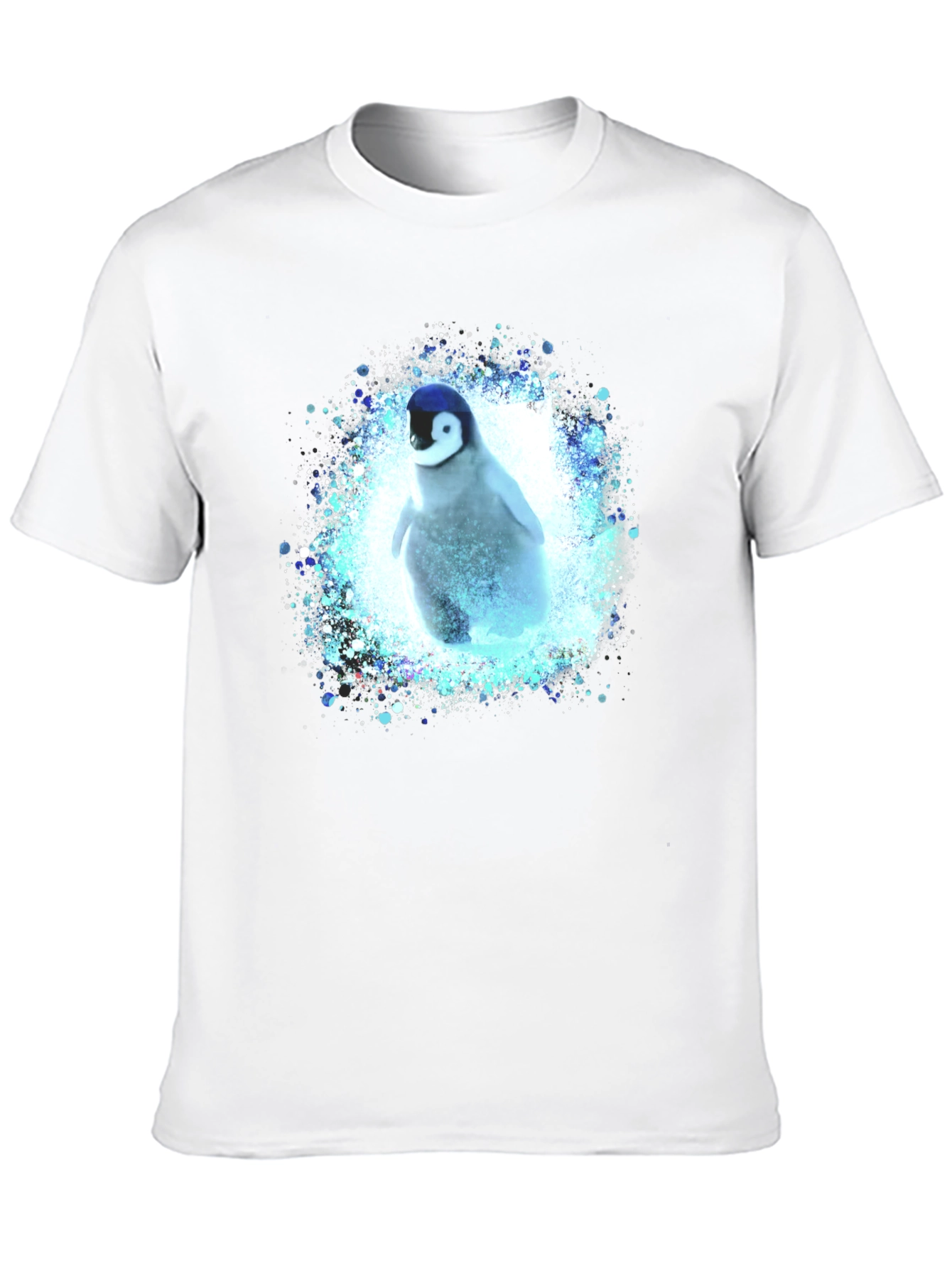 Penguin Splash Graphic T-Shirt