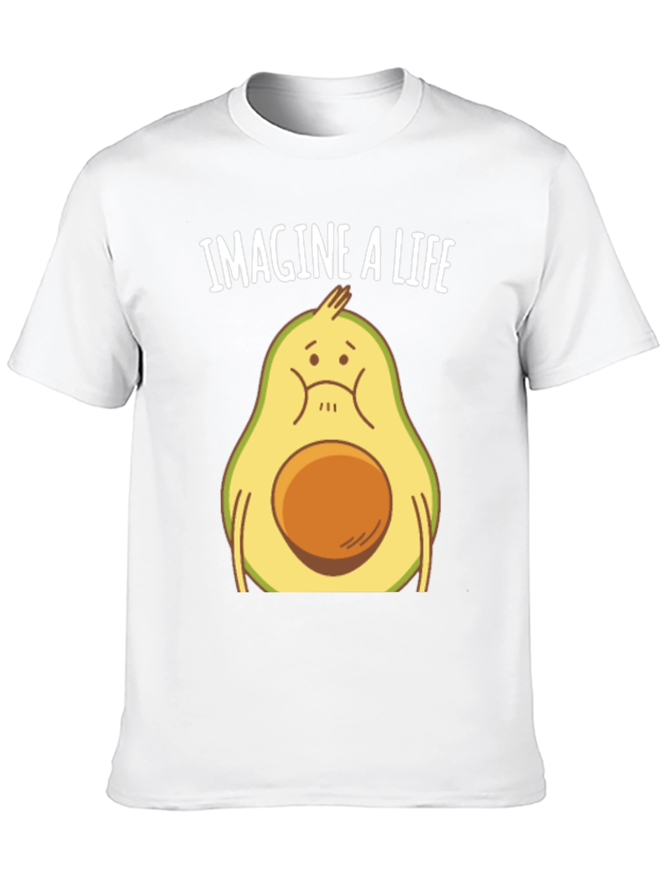 Sad Avocado T-Shirt - Imagine A Life