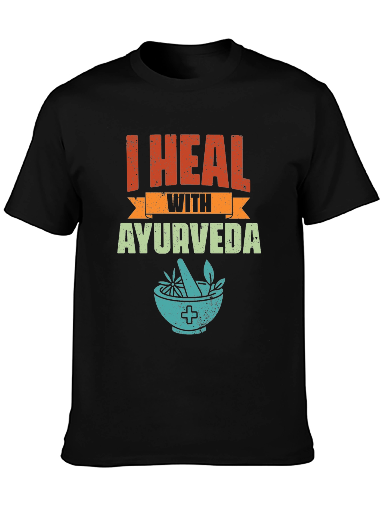 I Heal With Ayurveda Graphic Tee