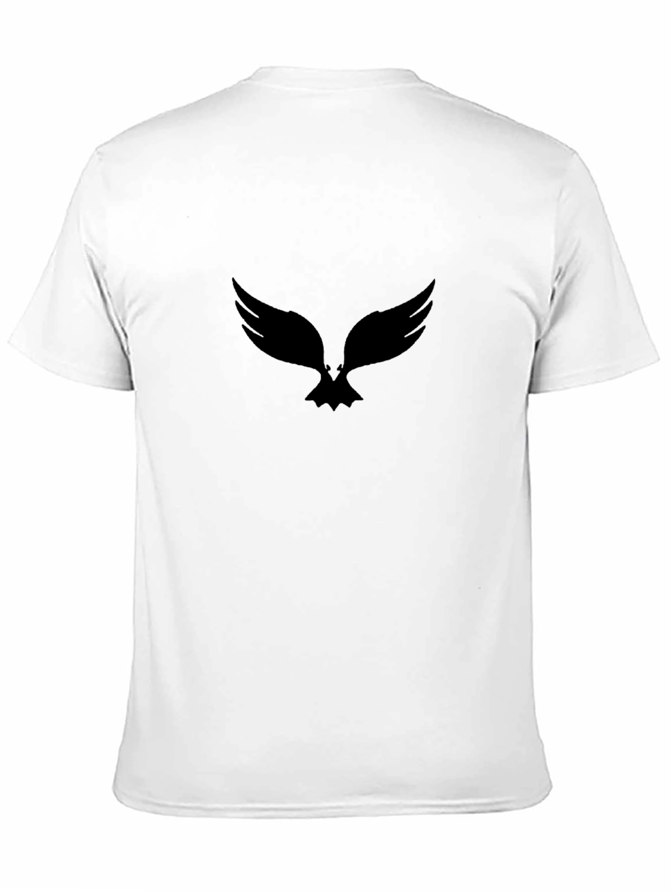 Raven Wings Graphic Black T-Shirt