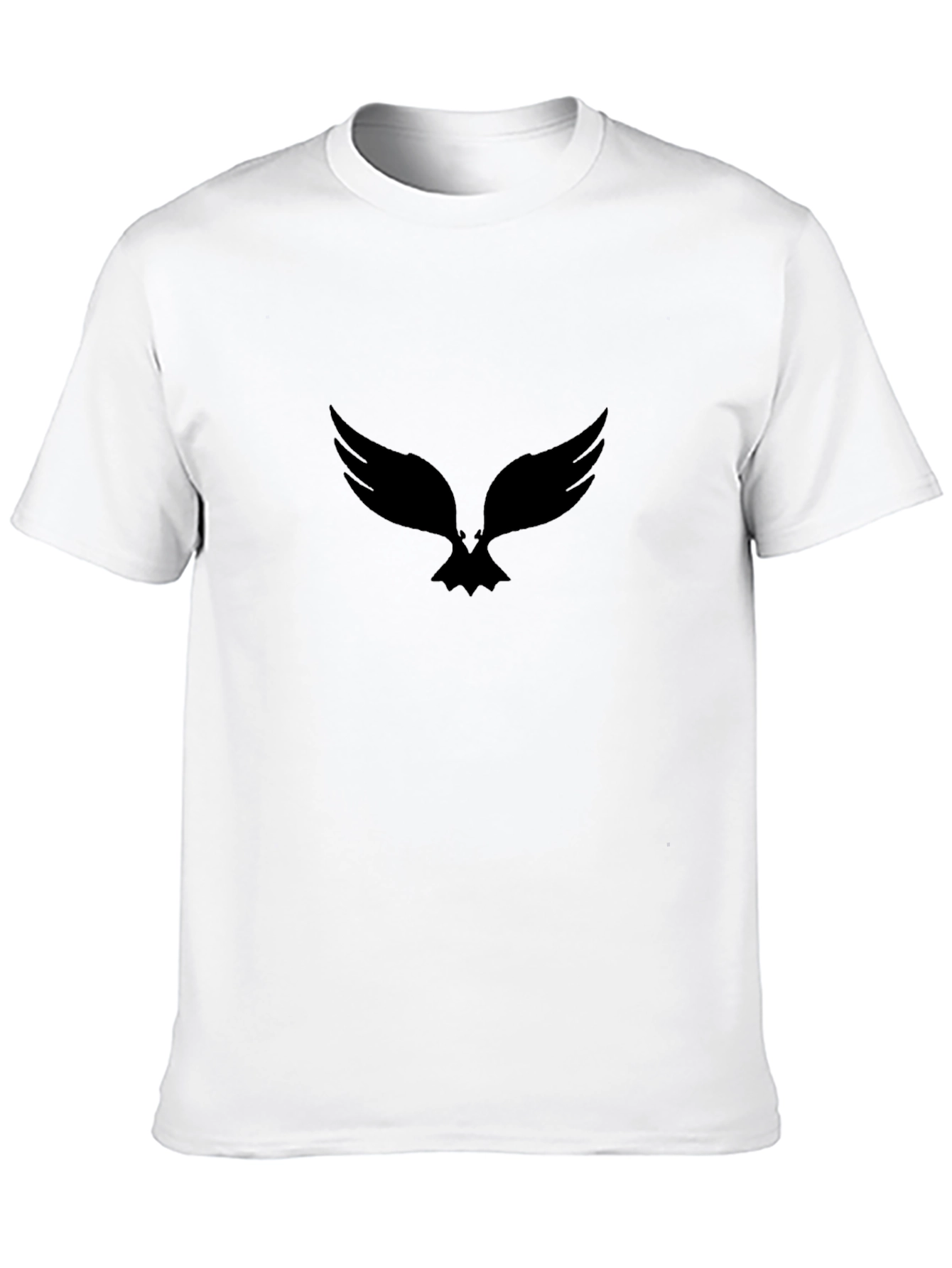 Raven Wings Graphic Black T-Shirt