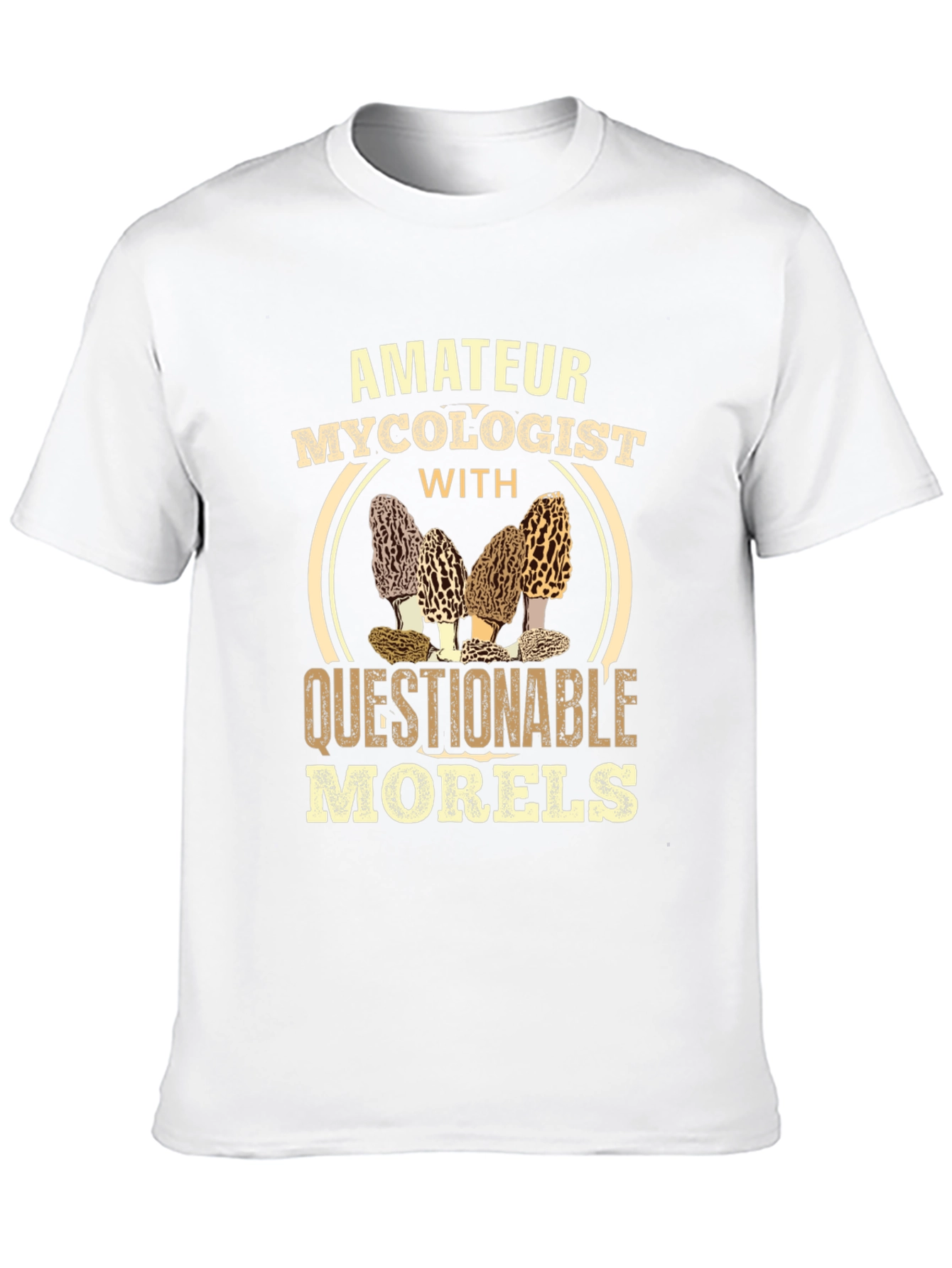 Amateur Mycologist Morel Mushroom T-Shirt