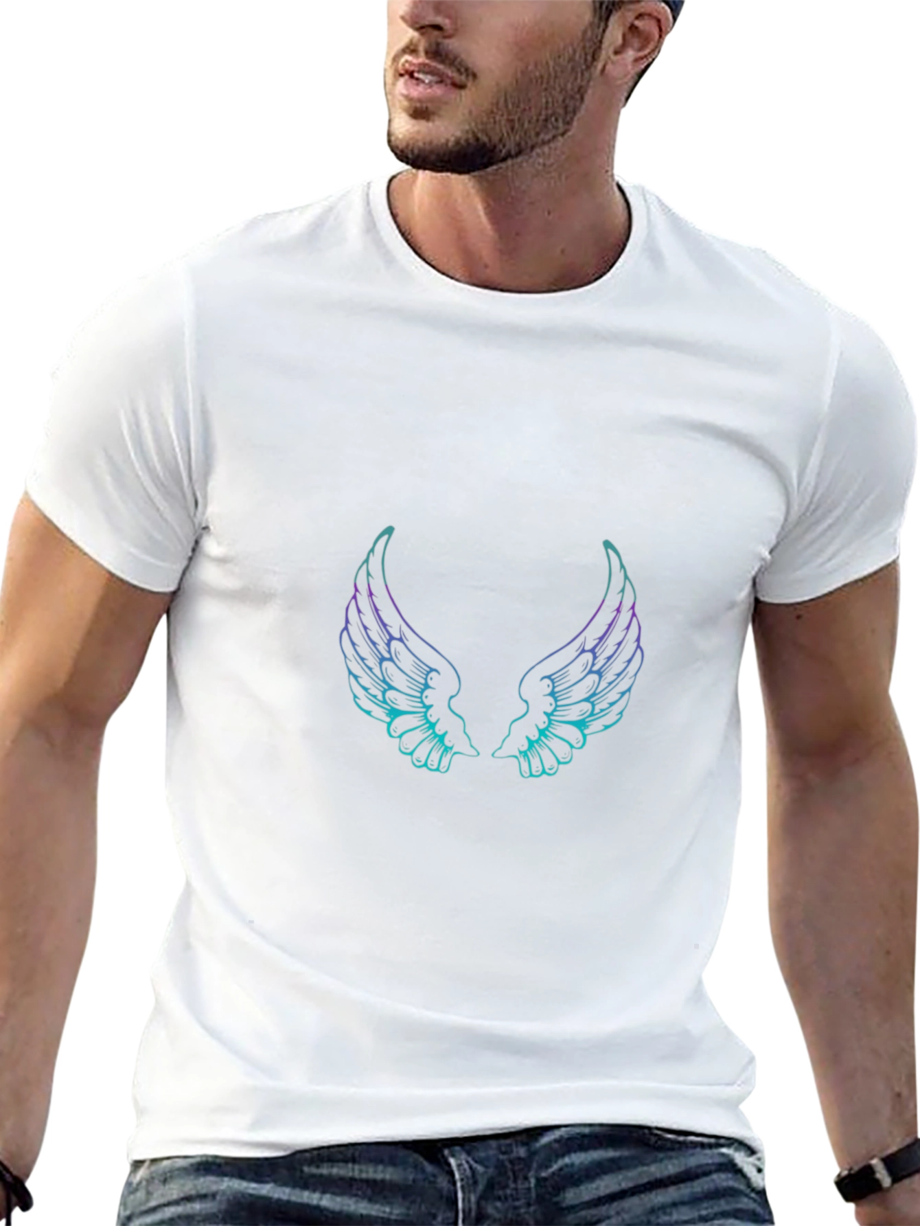 Neon Wings Graphic Tee