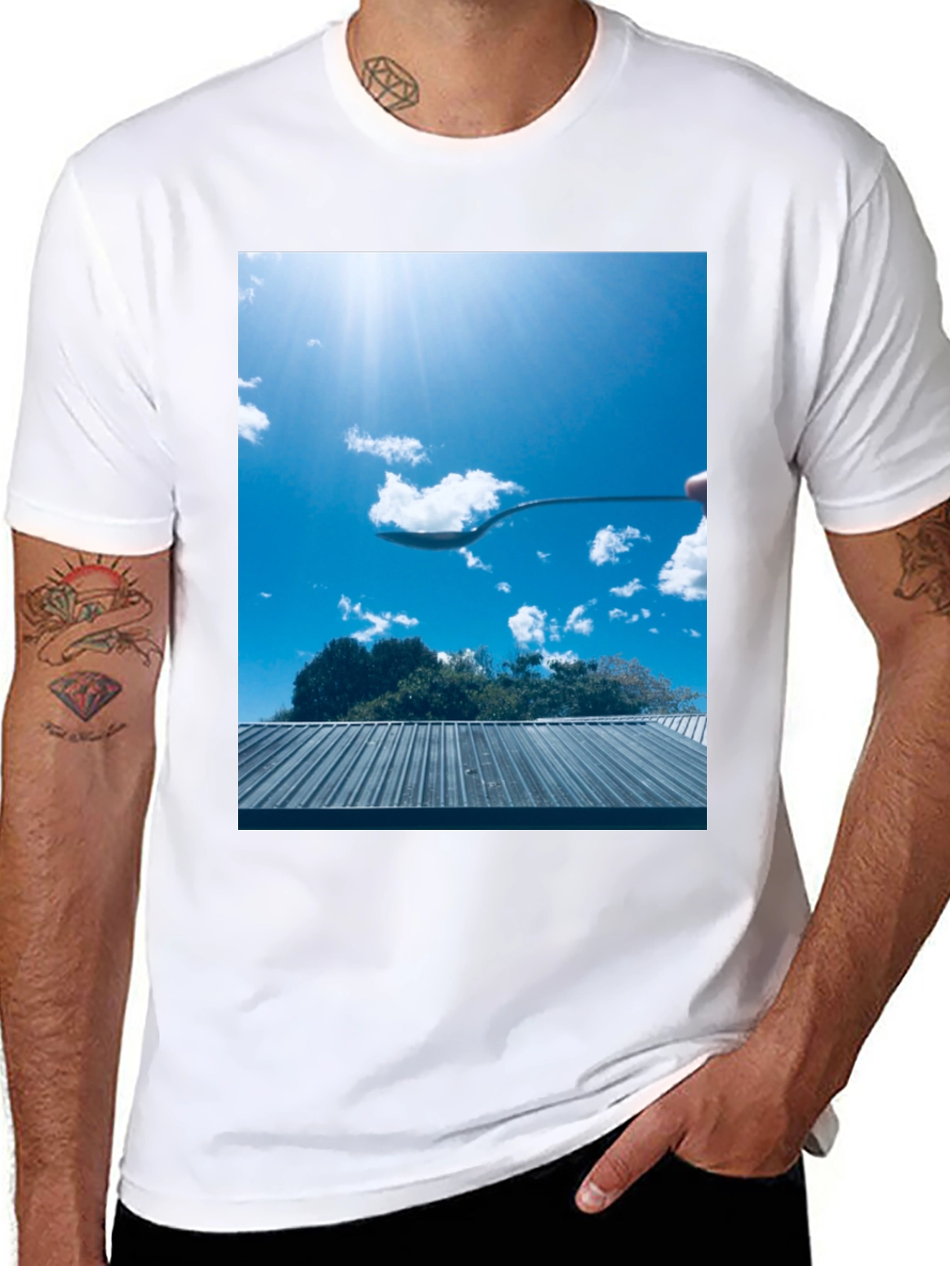 Cloud Spoon T-Shirt - Sky High Style!