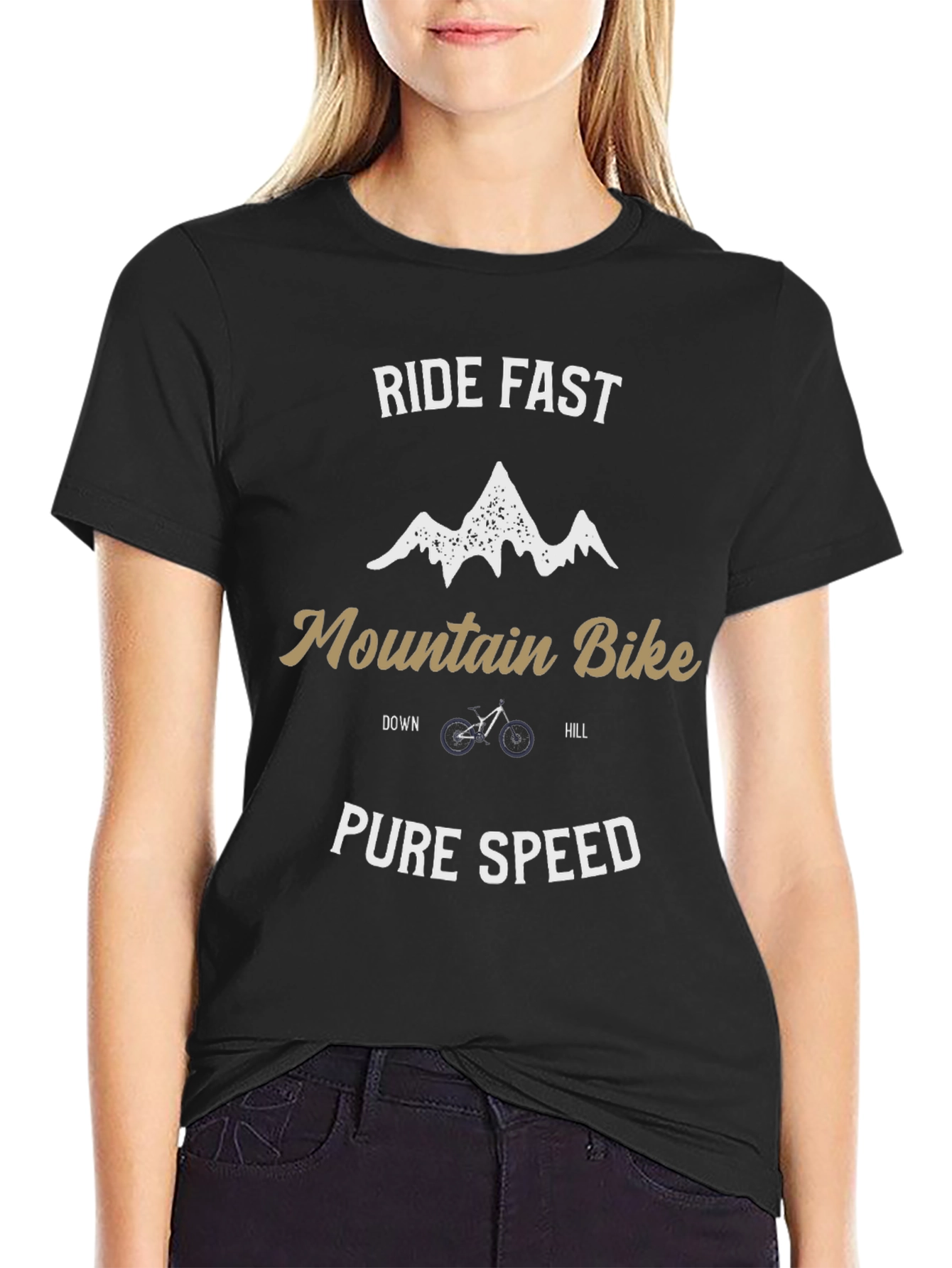 Ride Fast Mountain Bike T-Shirt