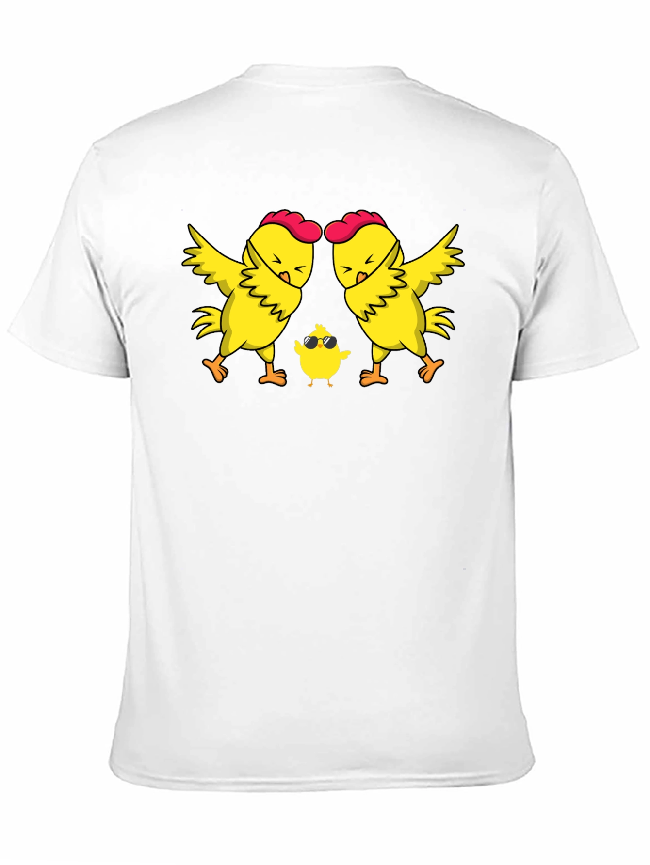 Cool Chicken Family T-Shirt - Dad Mom Chick