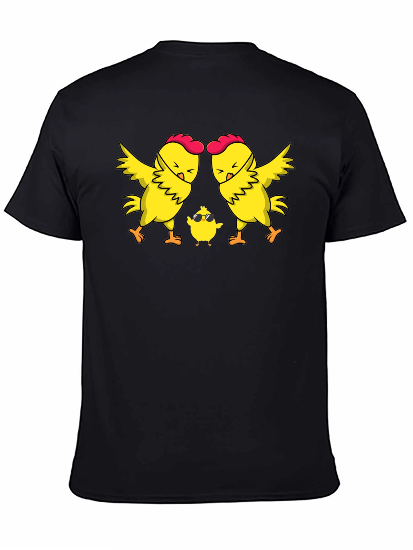 Cool Chicken Family T-Shirt - Dad Mom Chick