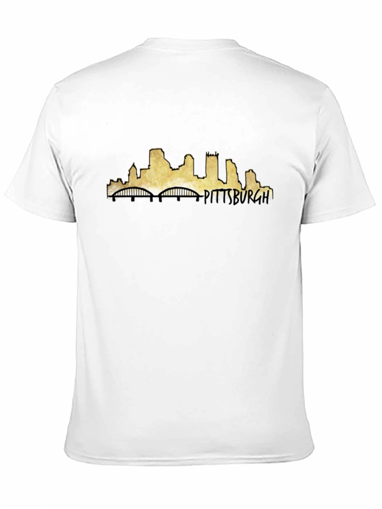 Pittsburgh Skyline Black T-Shirt