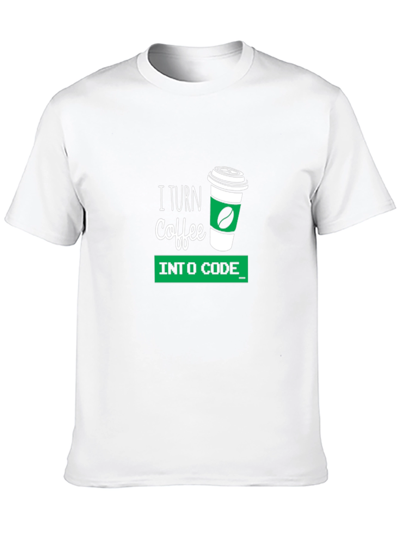 Coffee to Code Black T-Shirt