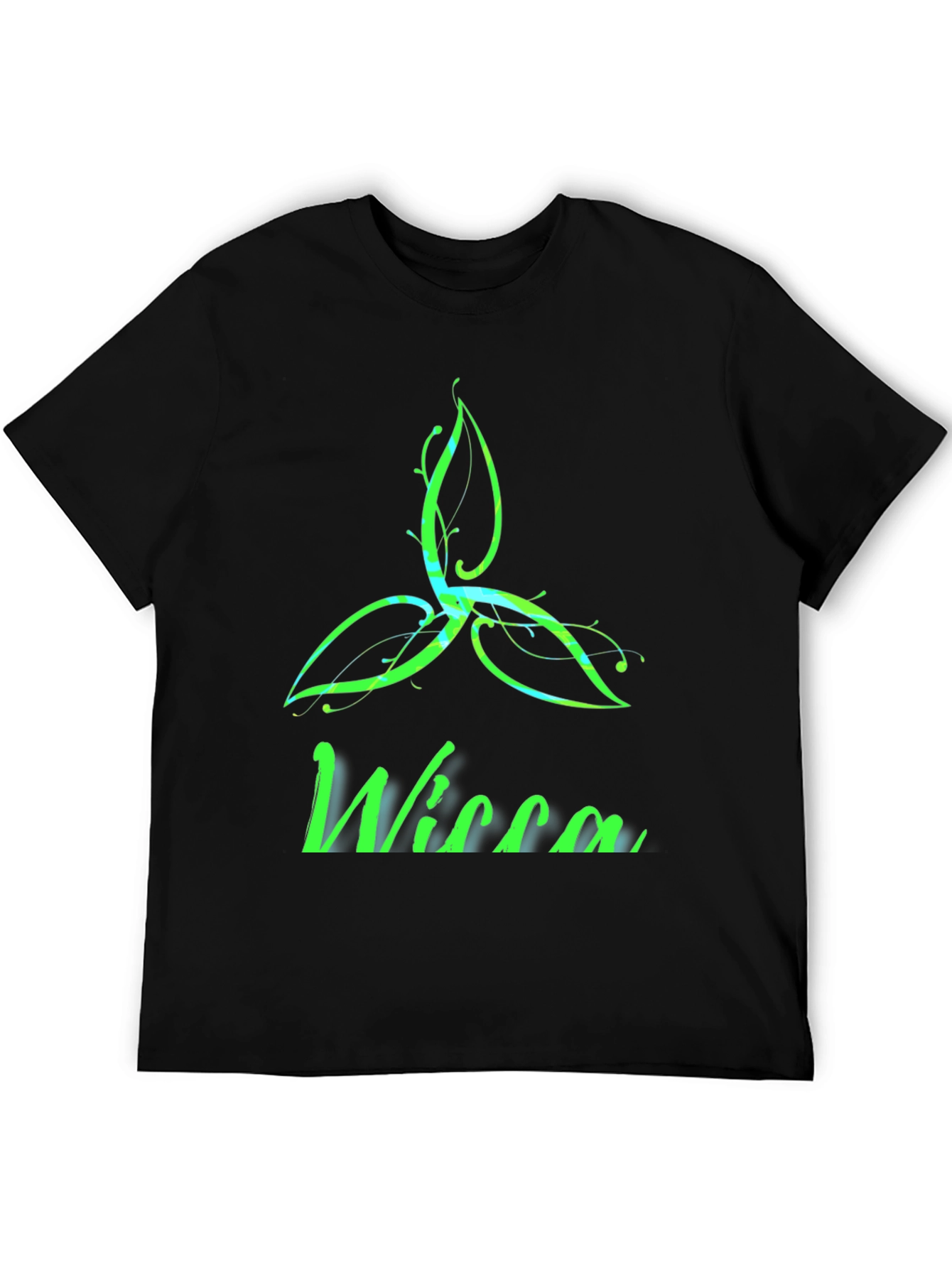 Wiccan Triquetra Black T-Shirt