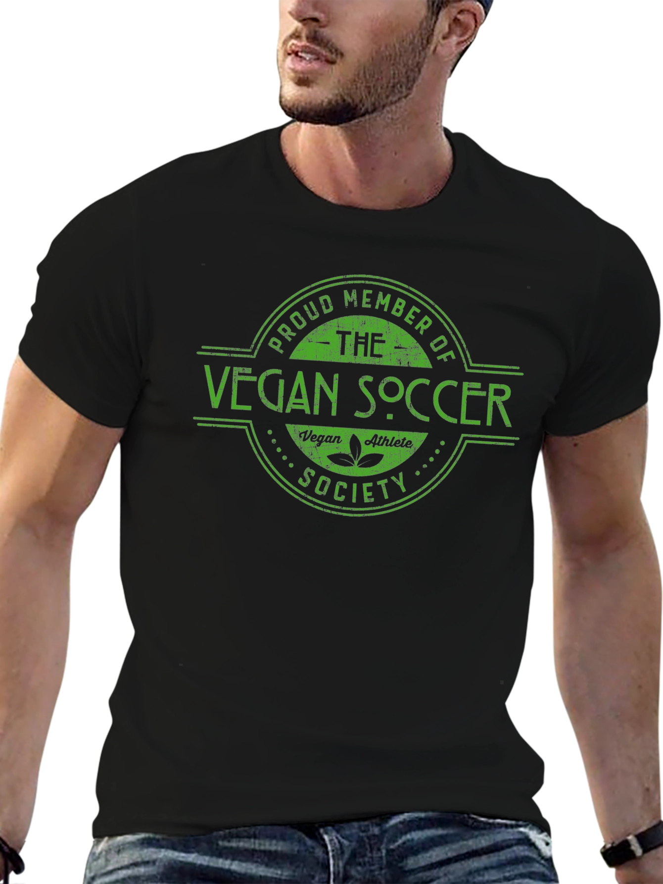 Vegan Soccer Society Graphic T-Shirt