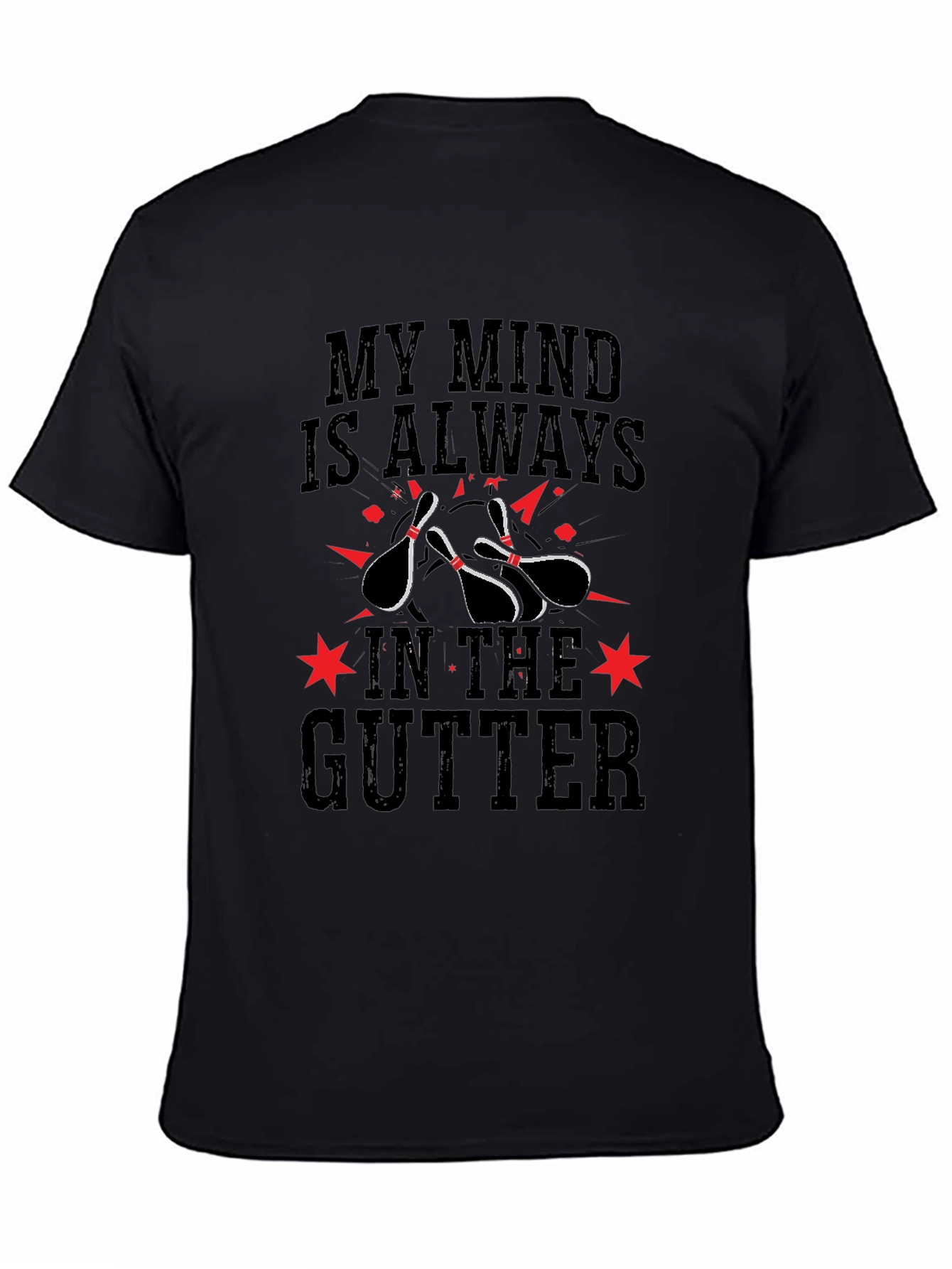 Mind In The Gutter Bowling T-Shirt