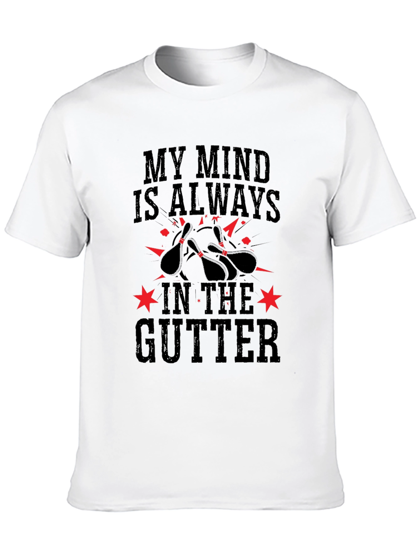Mind In The Gutter Bowling T-Shirt